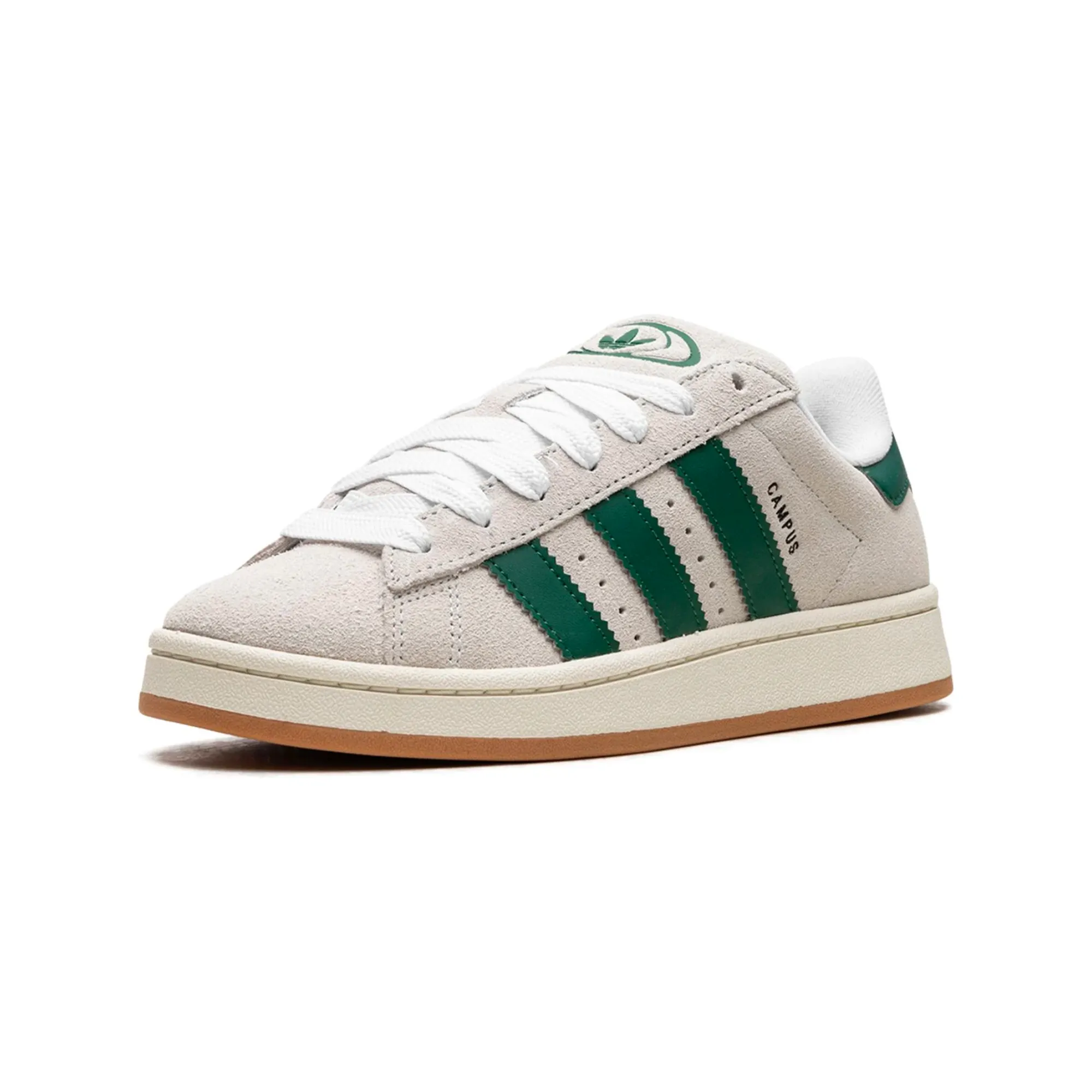 Adidas Campus 00s Crystal White Dark Green