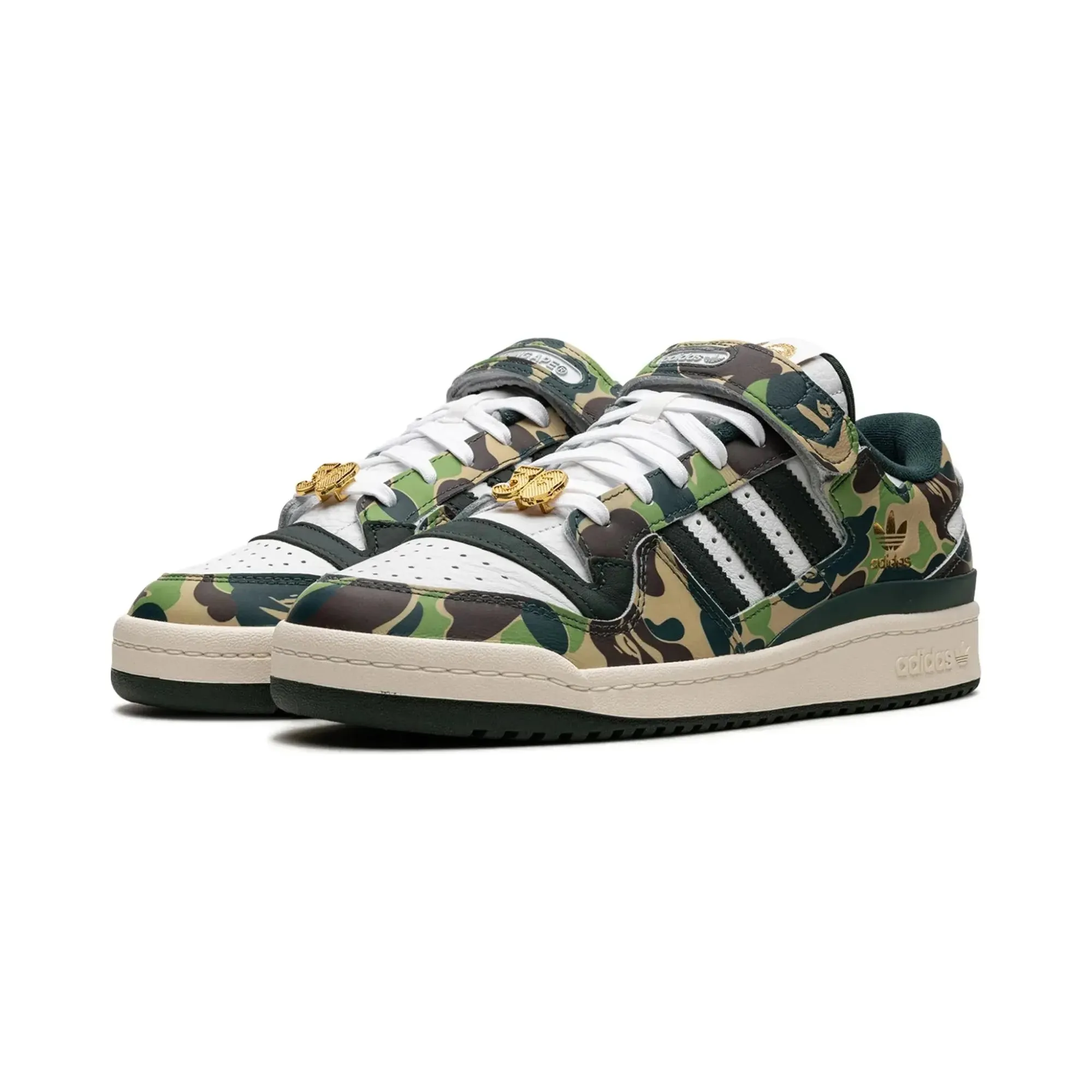 Adidas Forum 84 Low X Bape 30th Anniversary Green Camo