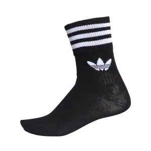 Adidas Mid Cut Crew Sock Black/White 3 Pack