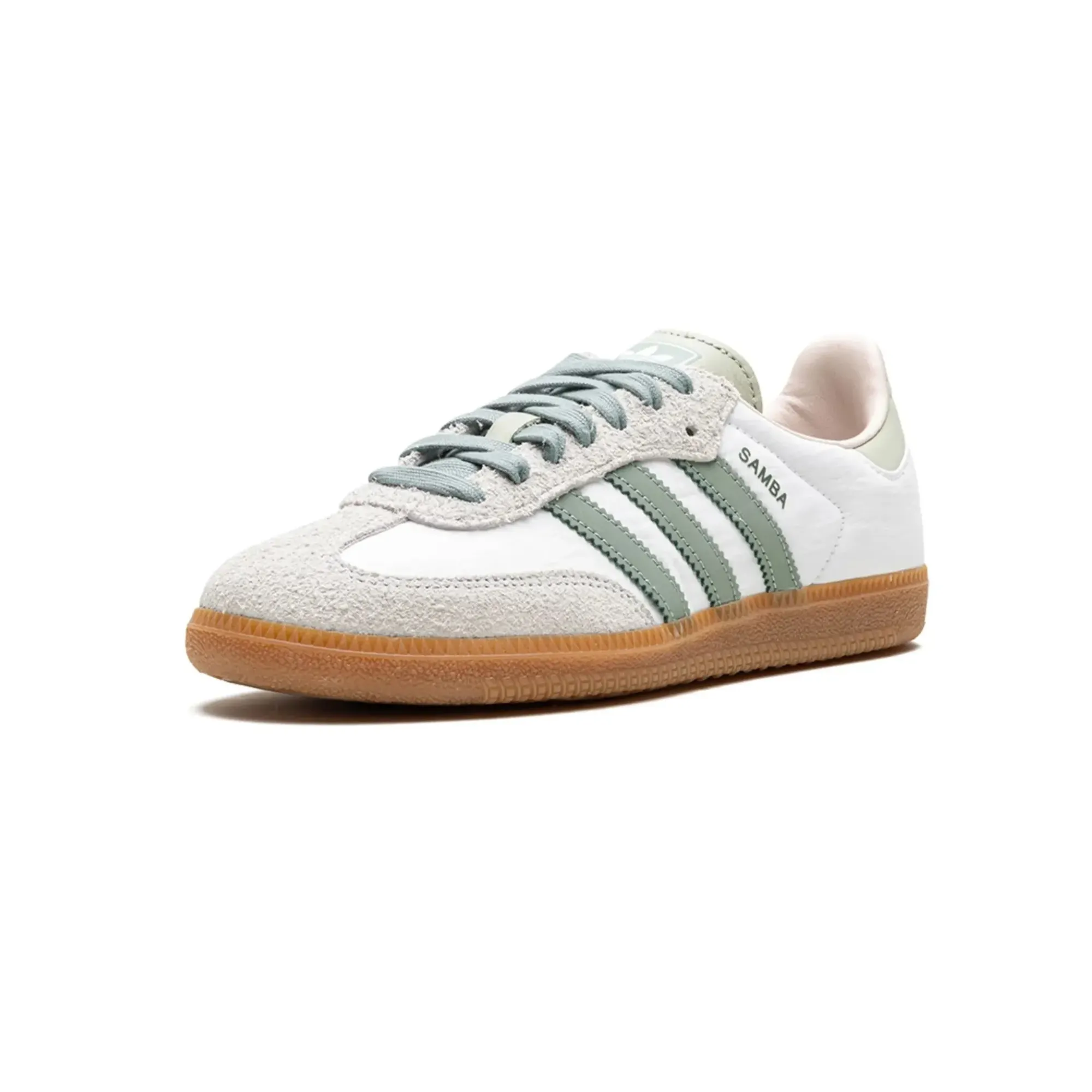 Adidas Samba OG Silver Green Putty Mauve