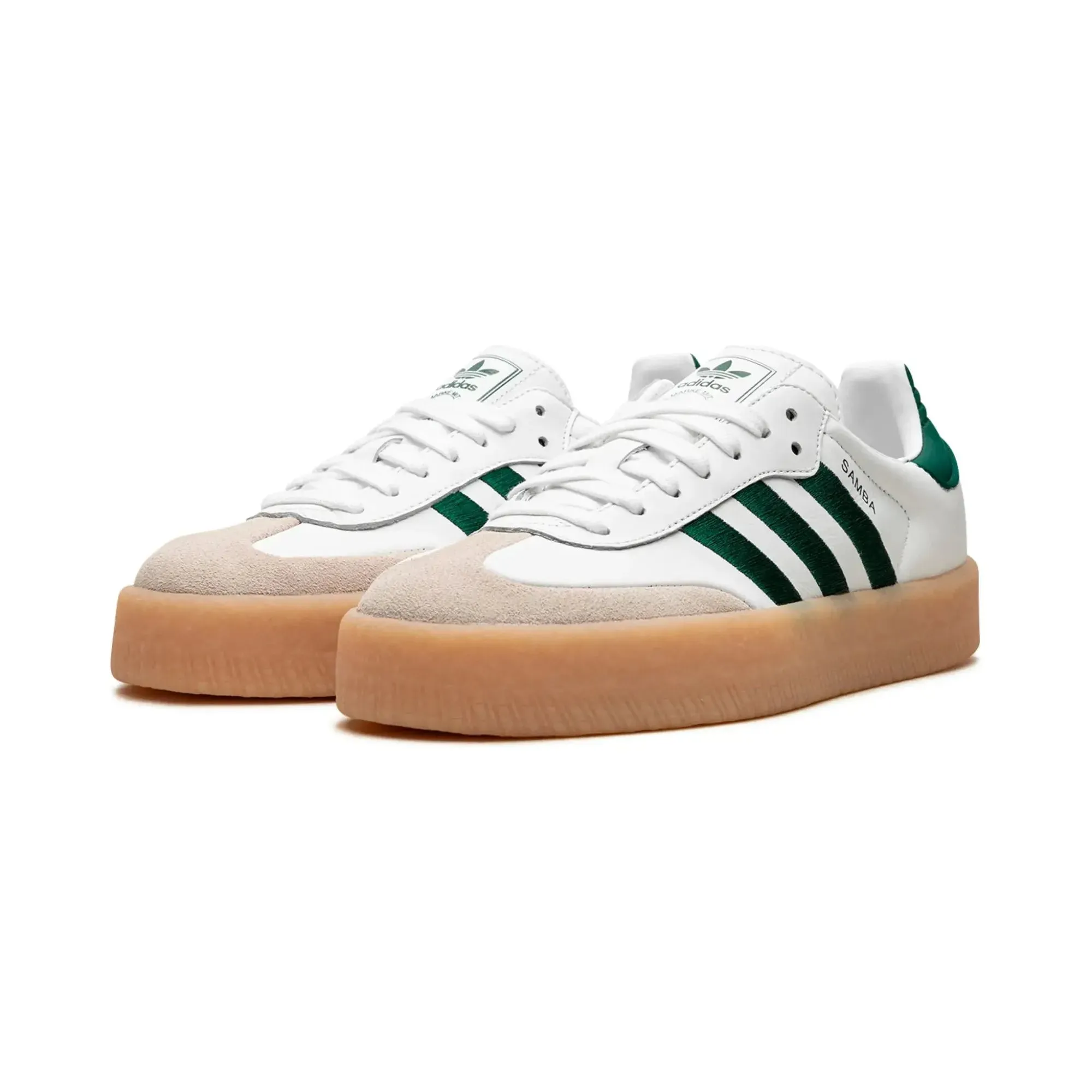 Adidas Samba White Collegiate Green Gum