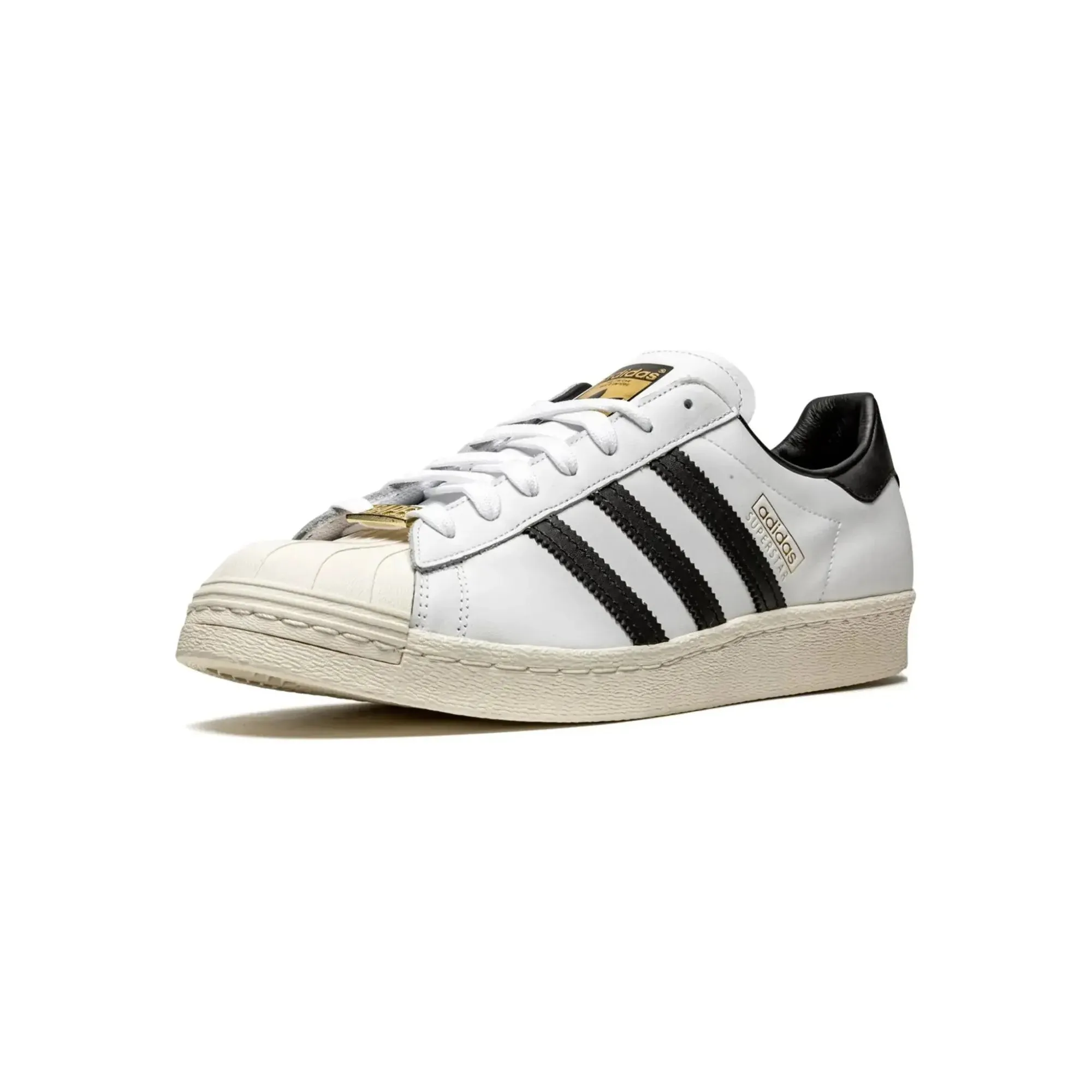 Adidas Superstar 80's X Bape White Black