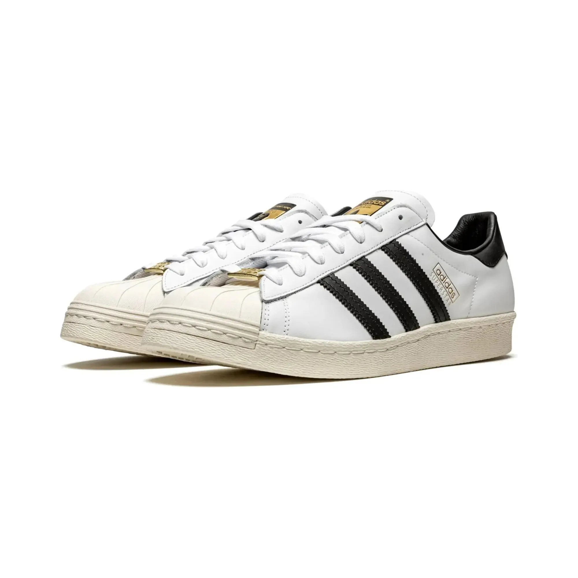 Adidas Superstar 80's X Bape White Black