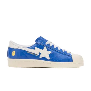 ADIDAS SUPERSTAR VINTAGE x BAPE - BLUE/WHITE