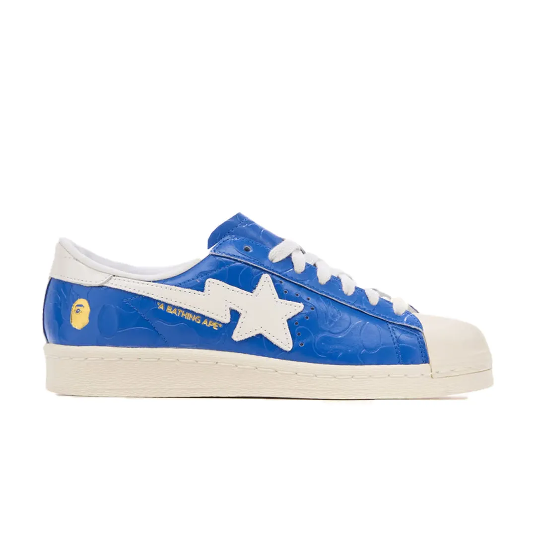 ADIDAS SUPERSTAR VINTAGE x BAPE - BLUE/WHITE