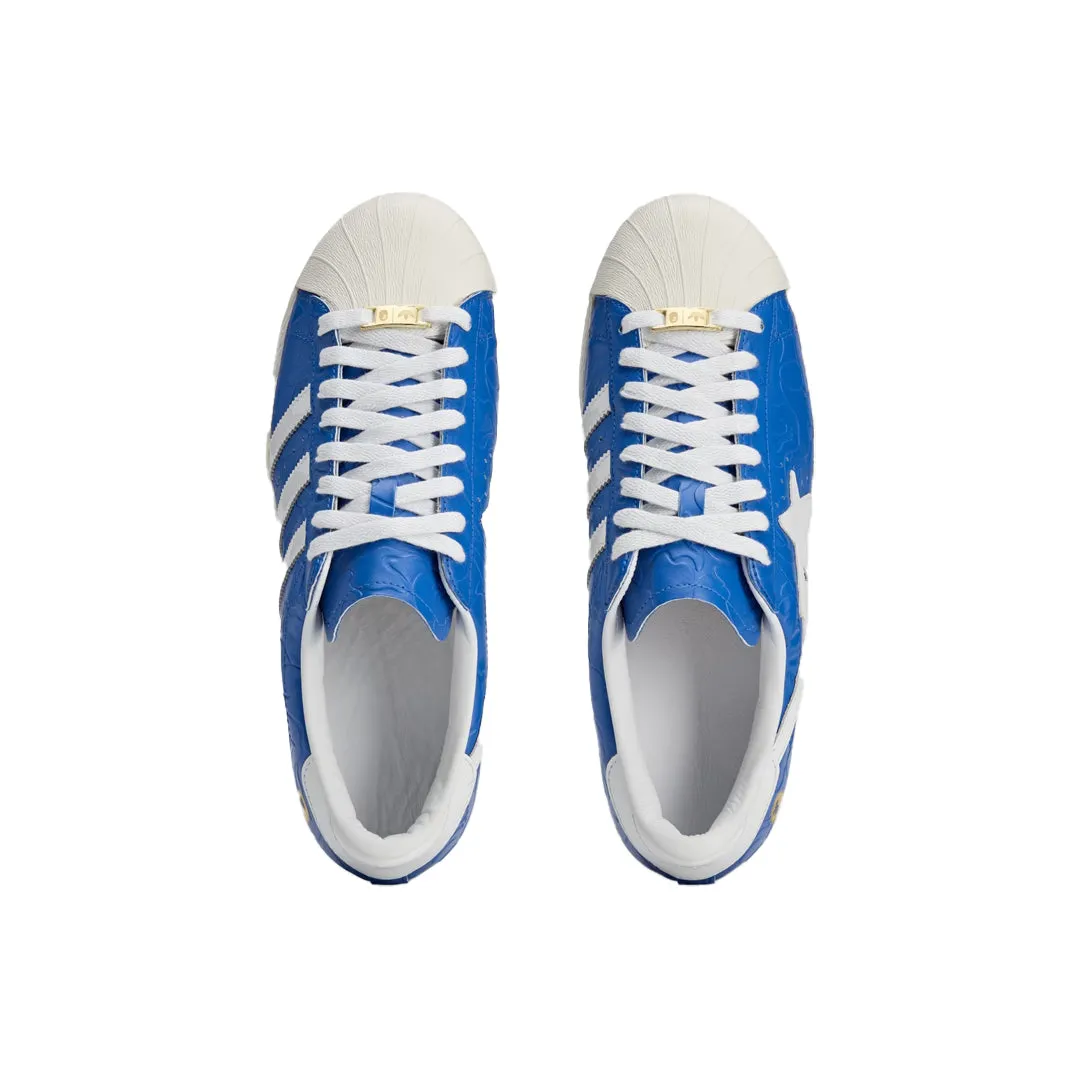 ADIDAS SUPERSTAR VINTAGE x BAPE - BLUE/WHITE