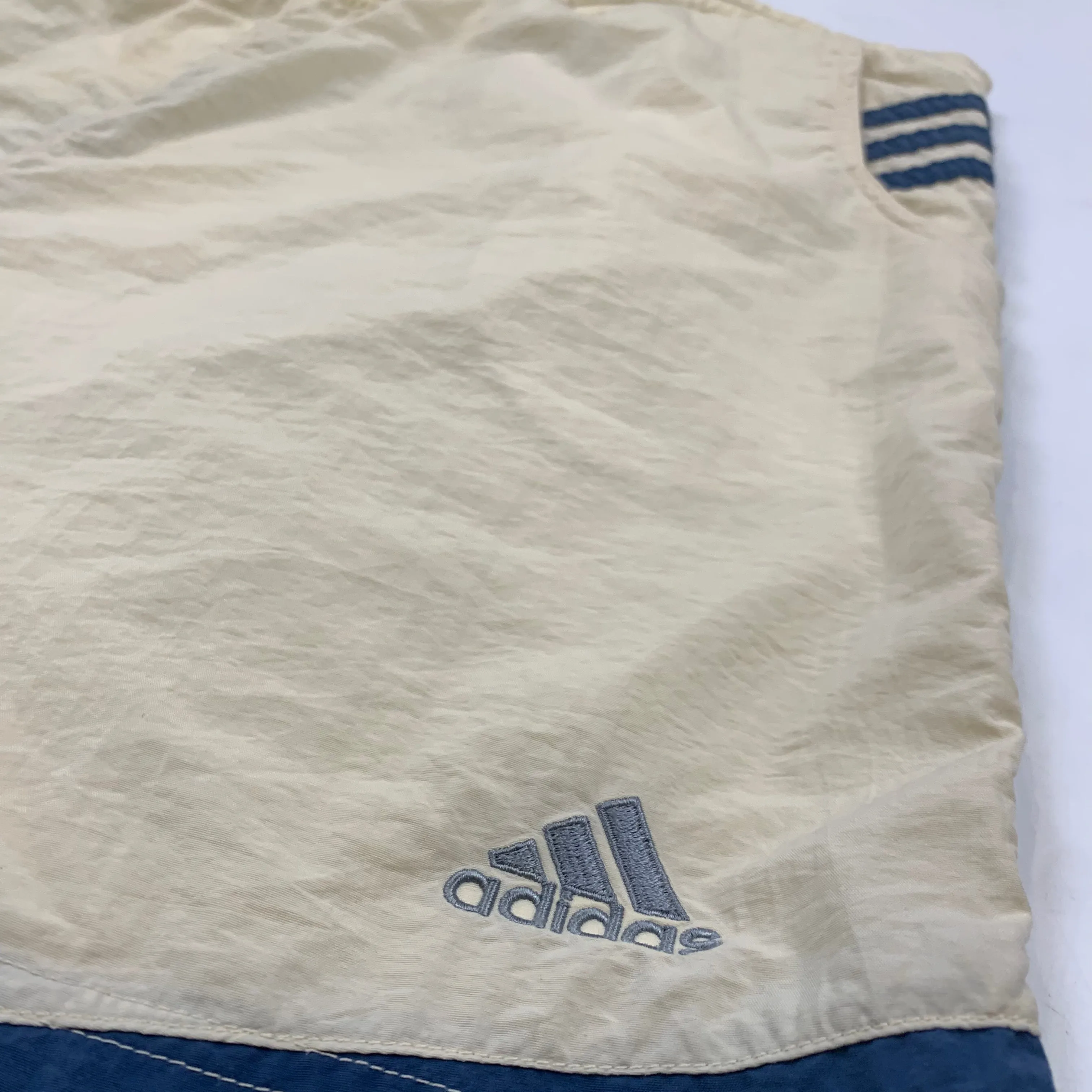 Adidas Vintage Cream Shorts (XL)