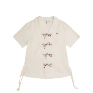 ADIDAS X CLOT BOWLING SHIRT CREW WHITE
