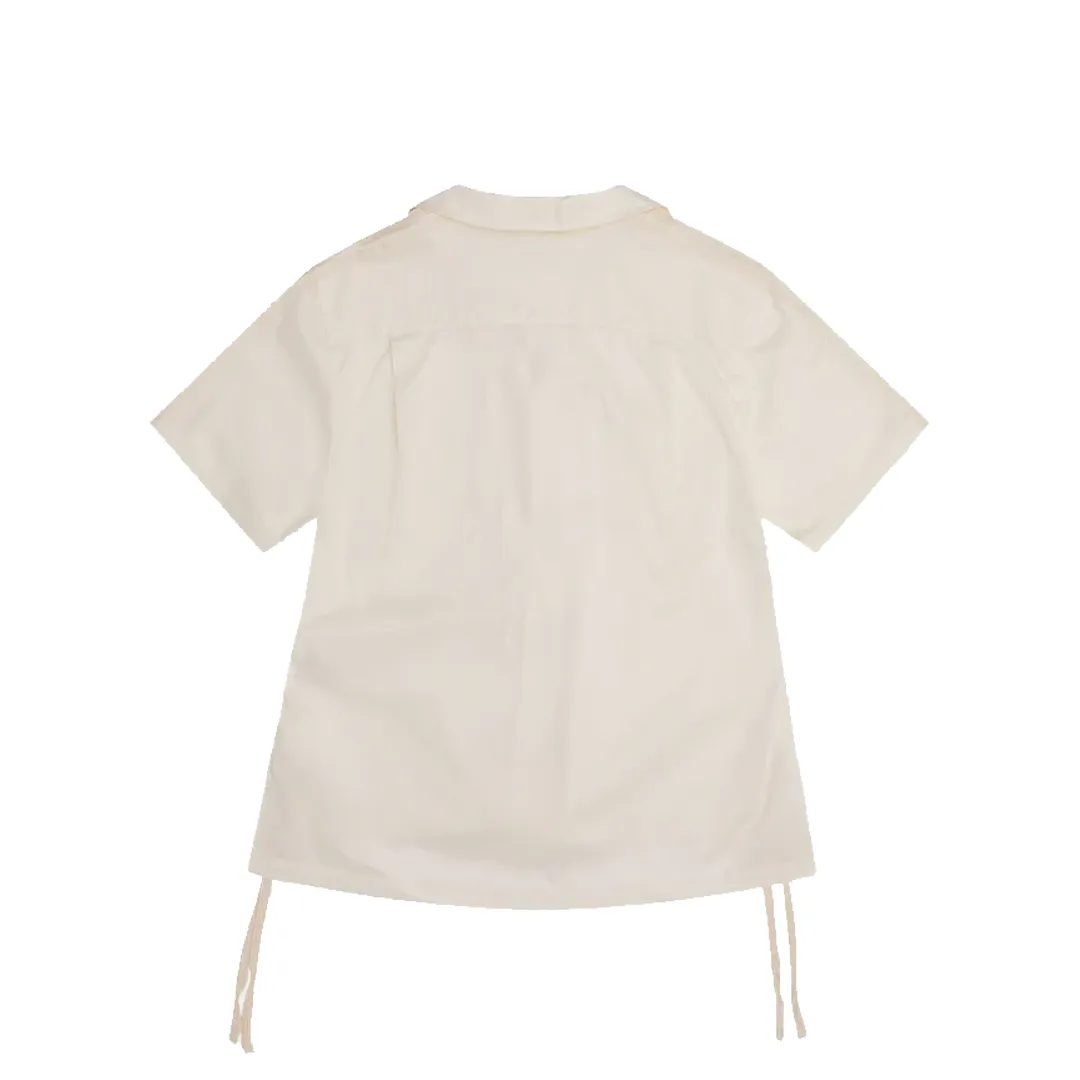 ADIDAS X CLOT BOWLING SHIRT CREW WHITE