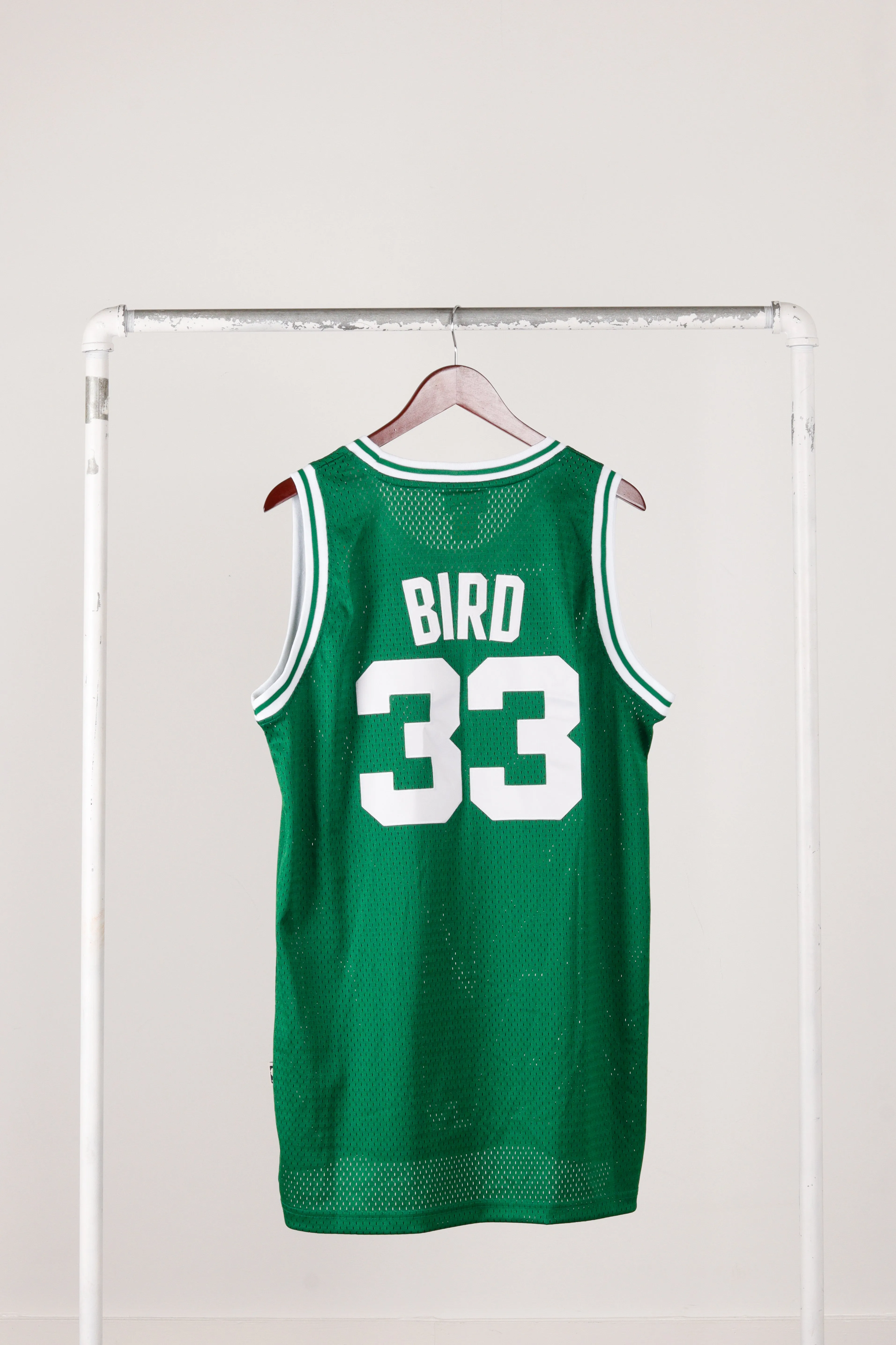 adidas x NBA Hardwood Classics 'Boston Celtics Larry Bird' Away Swingman Jersey (2006)