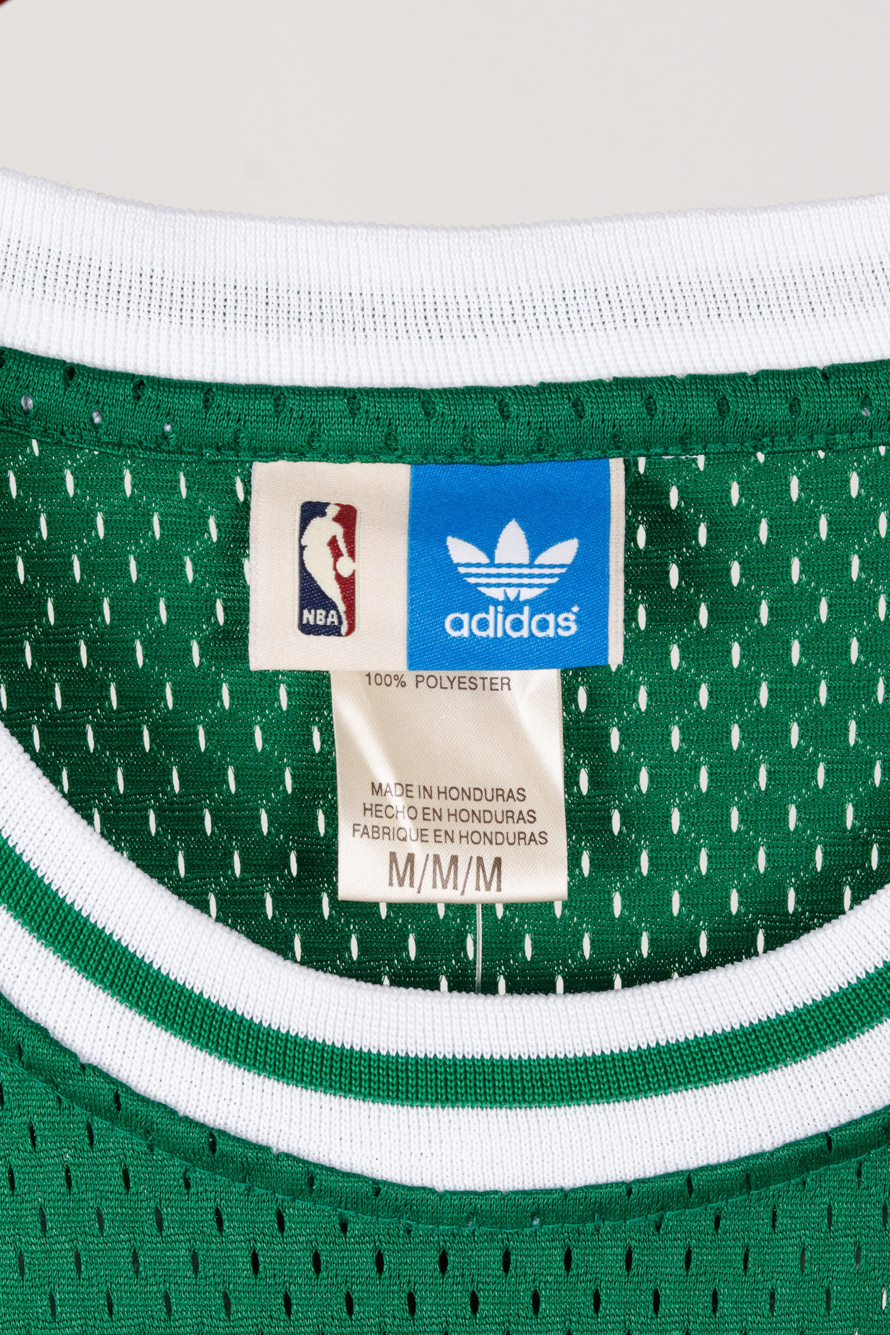 adidas x NBA Hardwood Classics 'Boston Celtics Larry Bird' Away Swingman Jersey (2006)