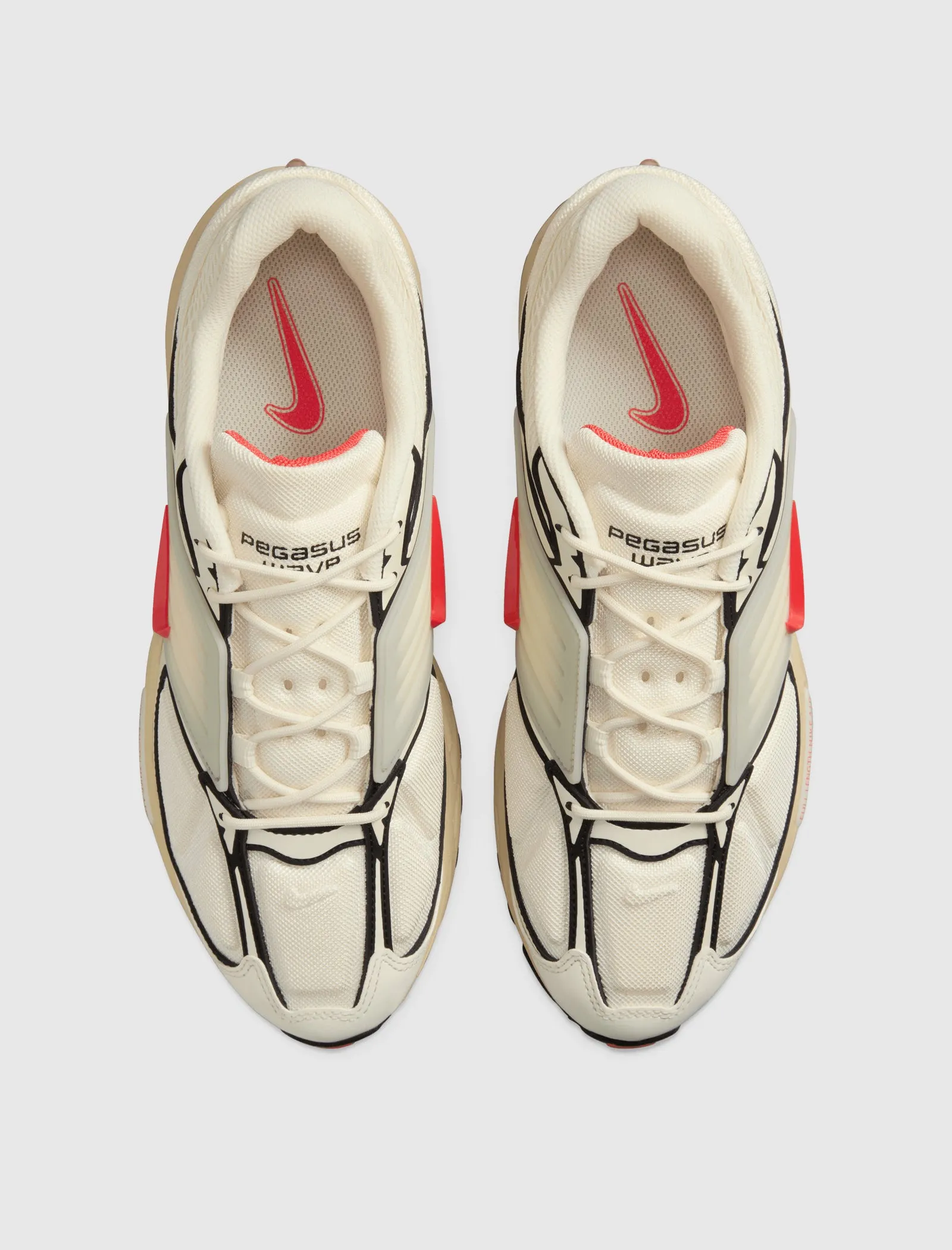 AIR PEGASUS WAVE COCONUT MILK/PICANTE RED
