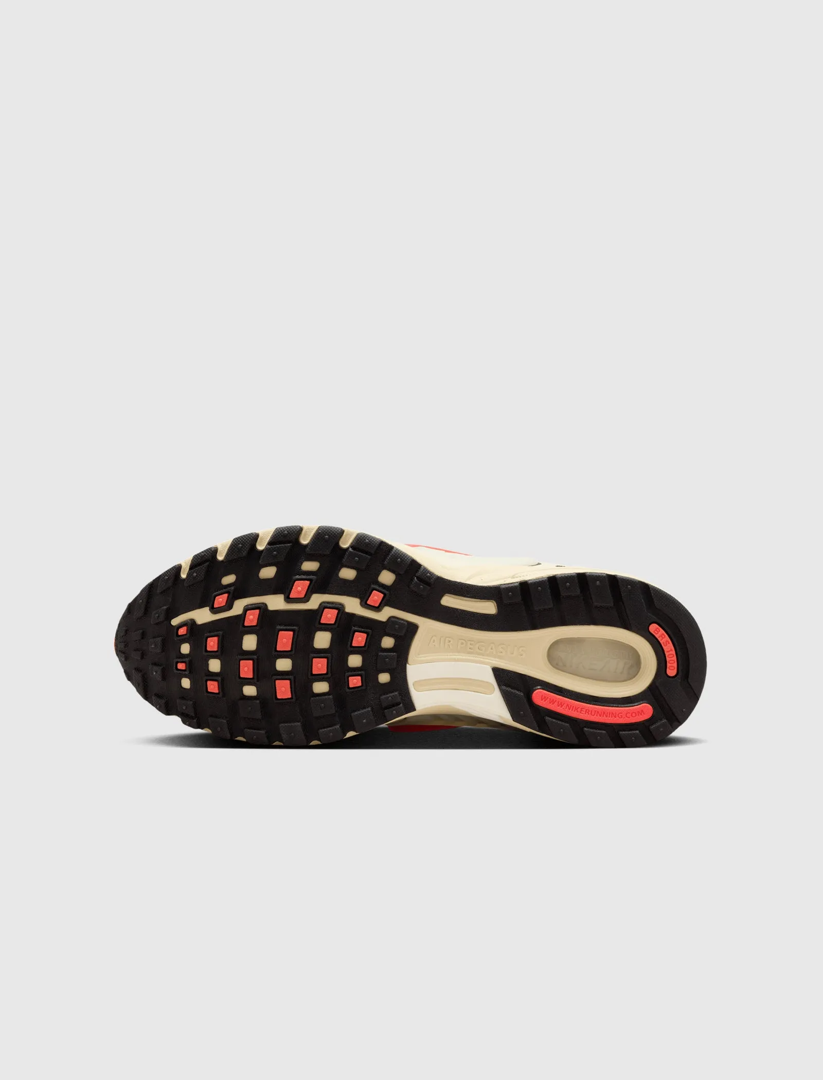 AIR PEGASUS WAVE COCONUT MILK/PICANTE RED