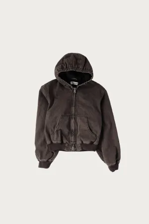 Bank Jacket - Black Coated Wash