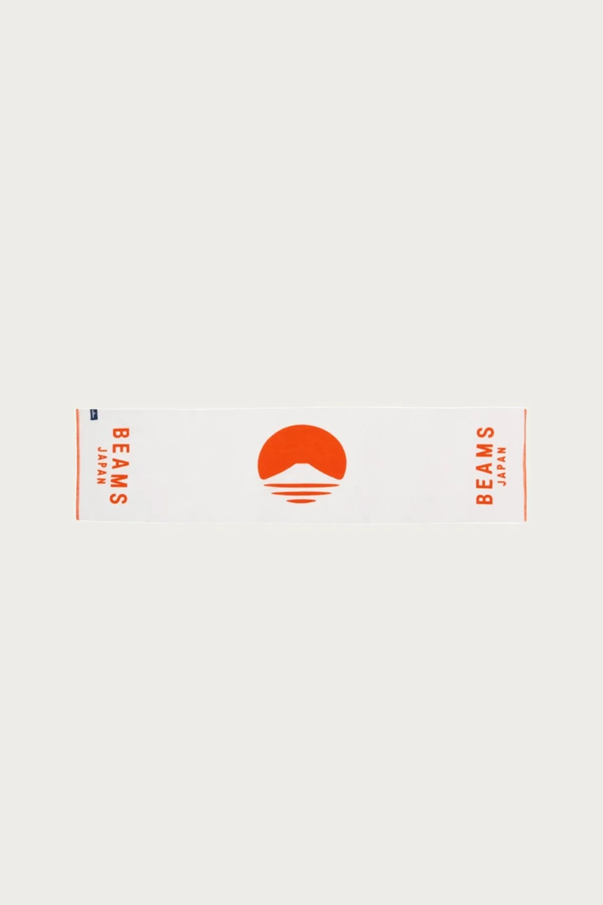 Beams Japan Logo Hand Towel - Orange