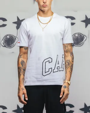 Carr Men's Enorme Classique Short Sleeve T-Shirt White