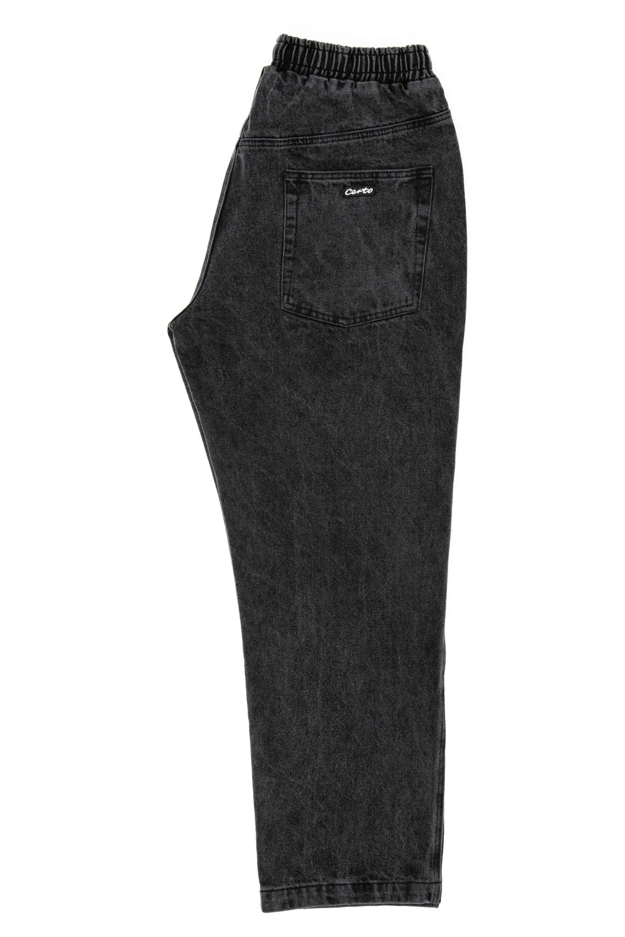 CERTO DENIM JEANS // BLACK WASHED