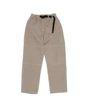 Dancer Belted Simple Knee Pant  // Khaki