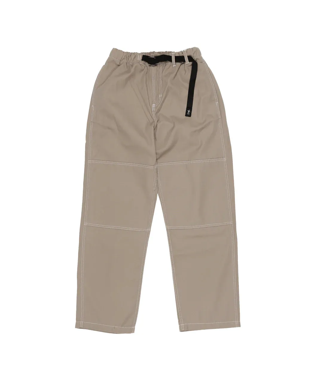 Dancer Belted Simple Knee Pant  // Khaki