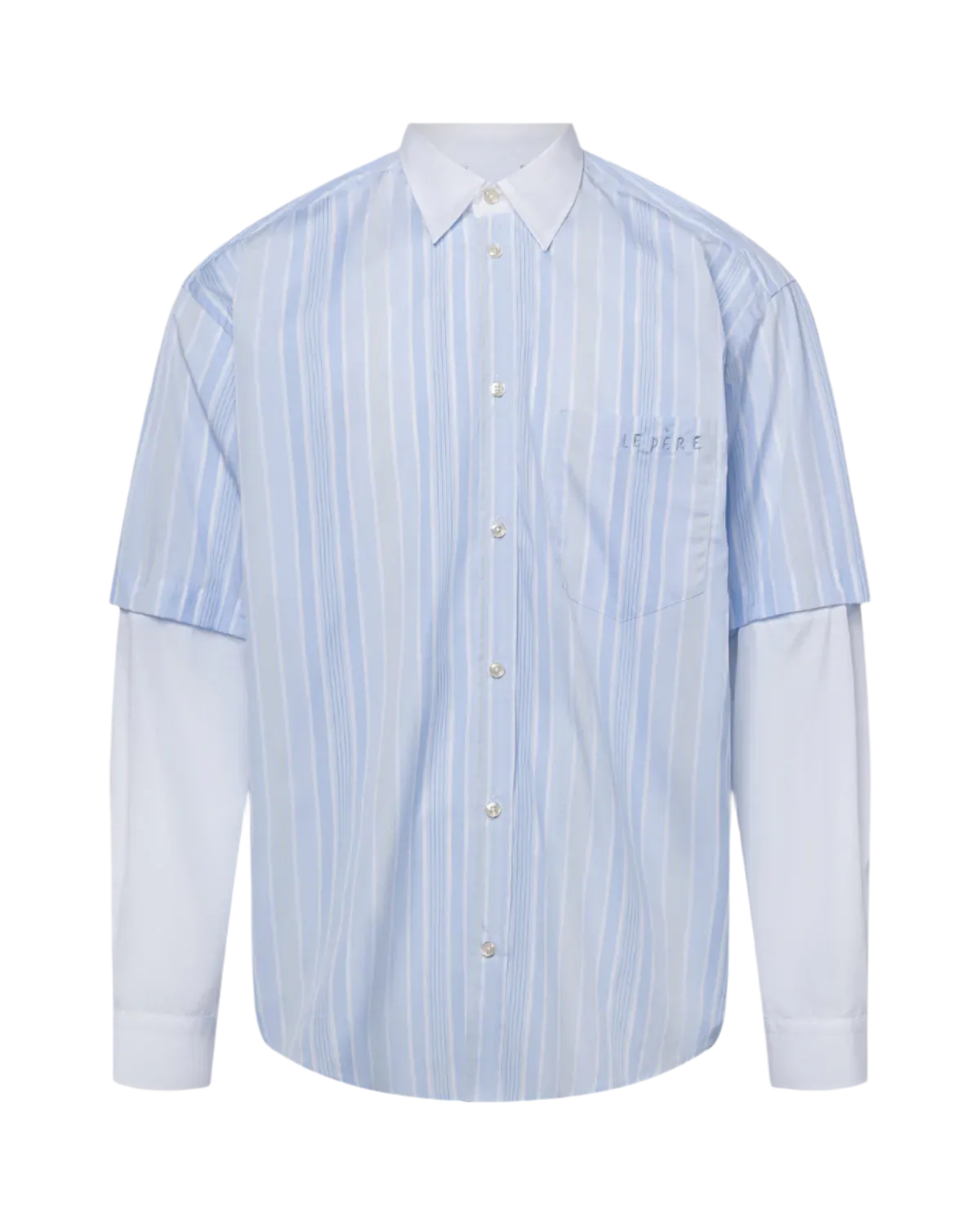 Detached Sleeve Button Down