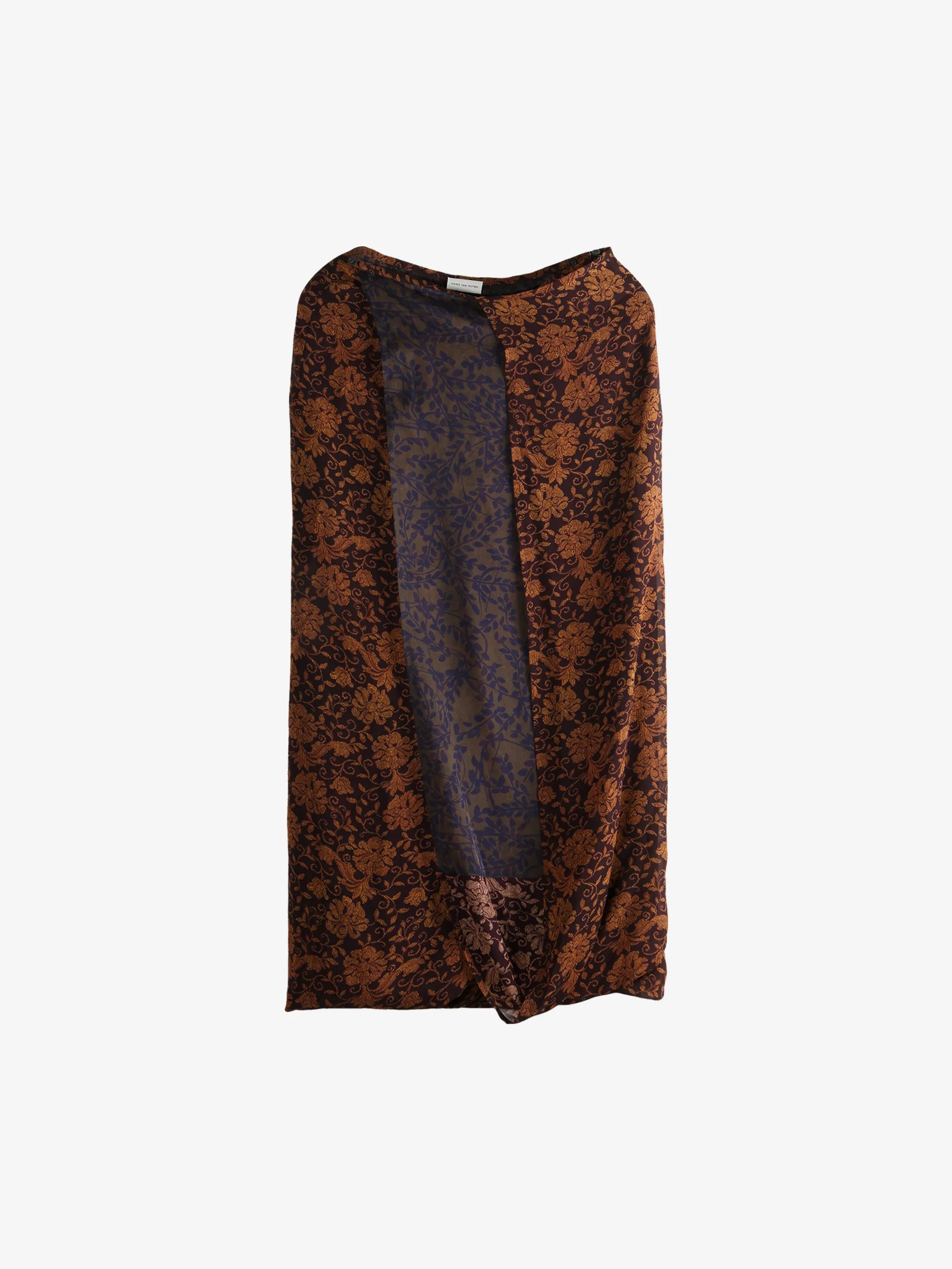 DRIES VAN NOTEN - Women Silk Wrap Skirt
