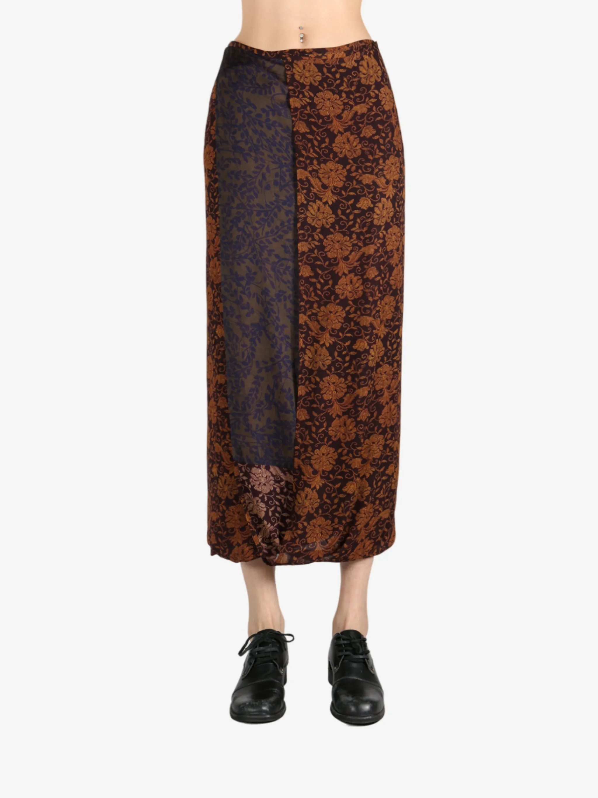 DRIES VAN NOTEN - Women Silk Wrap Skirt