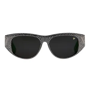 Gallery Black Acetate Swarovski Crystals Edition