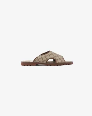Gucci Men's GG Supreme Sandal