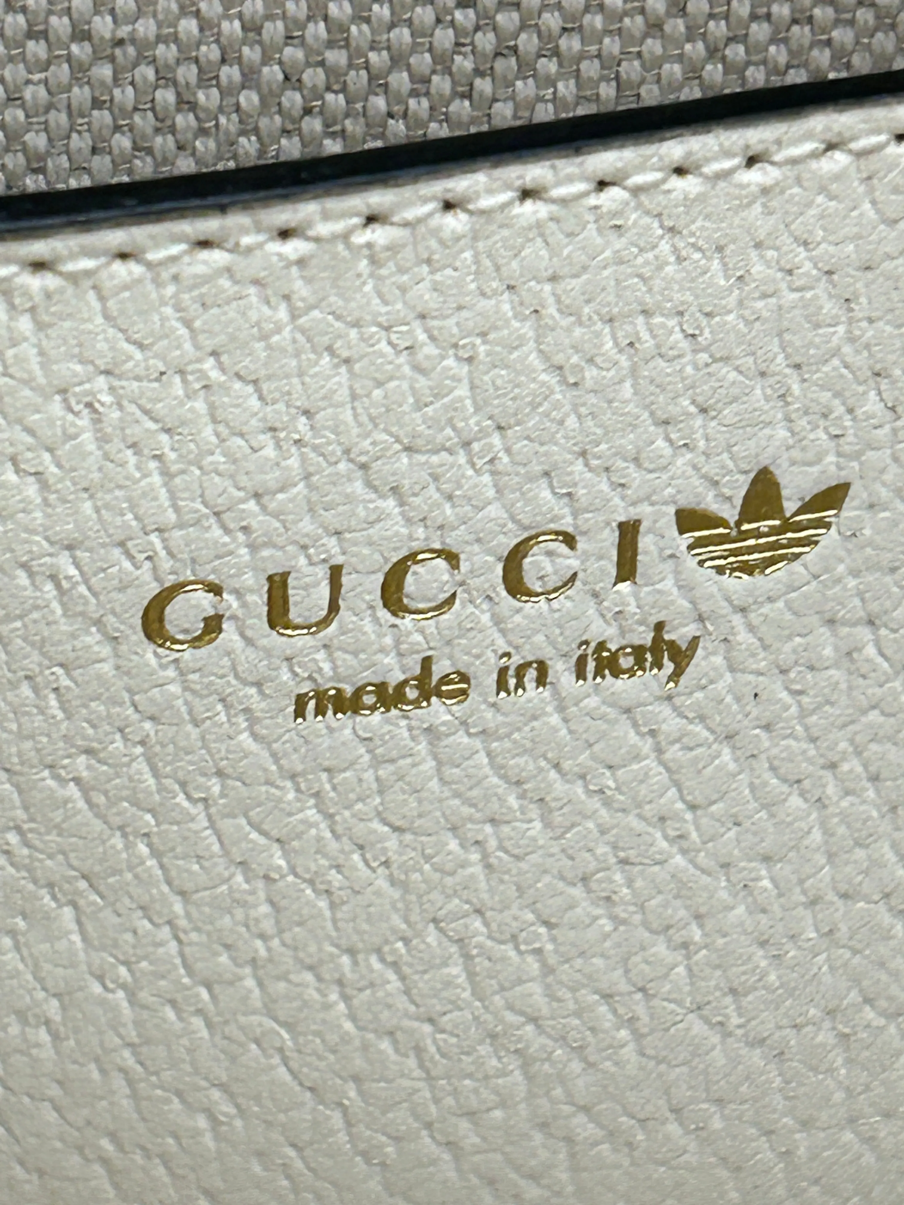 GUCCI/adidas/Bag/Leather/WHT/ADIDAS X GUCCI BAG
