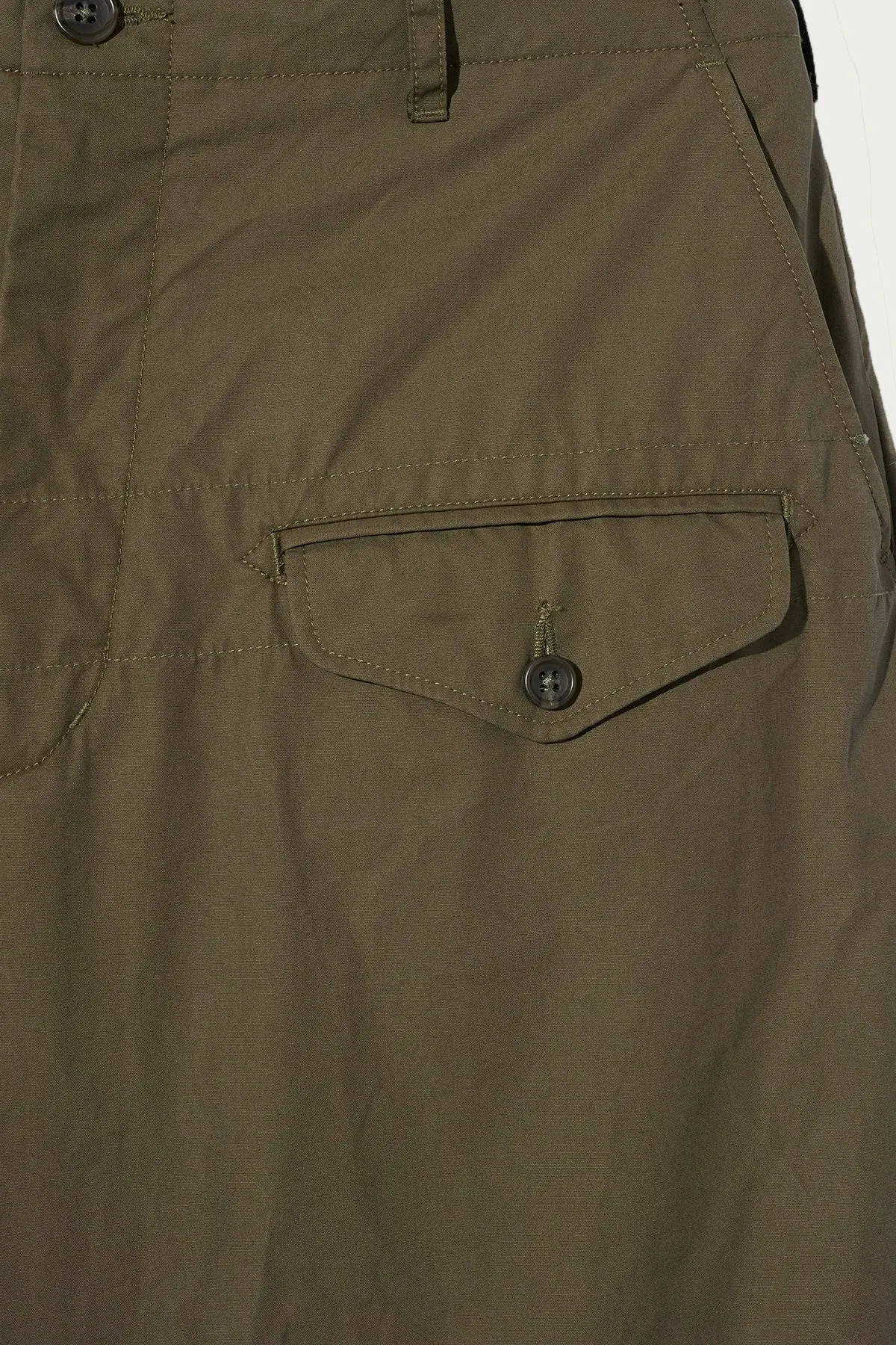 Gurkha Pant - Olive Coated Cotton Ripstop