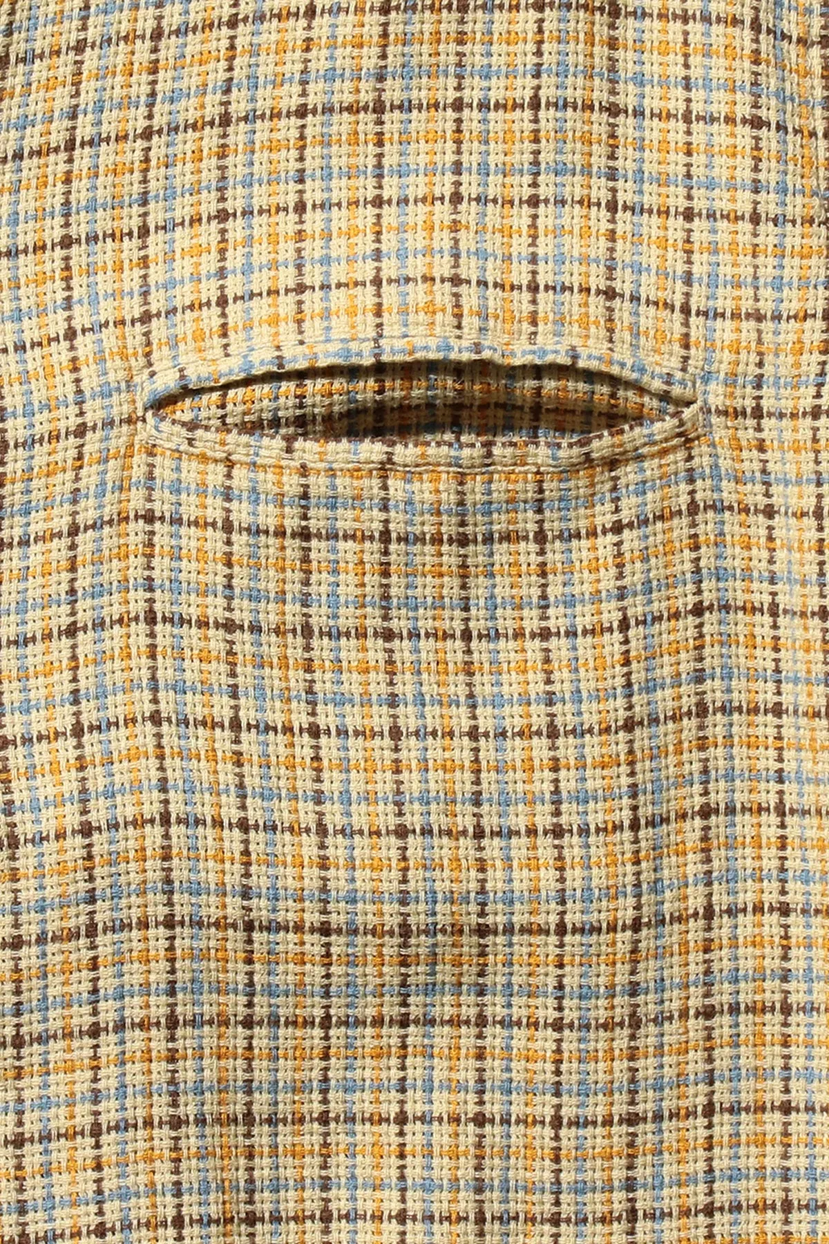 Italian Collar Gunclub Mesh - Beige