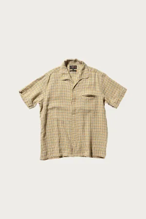Italian Collar Gunclub Mesh - Beige