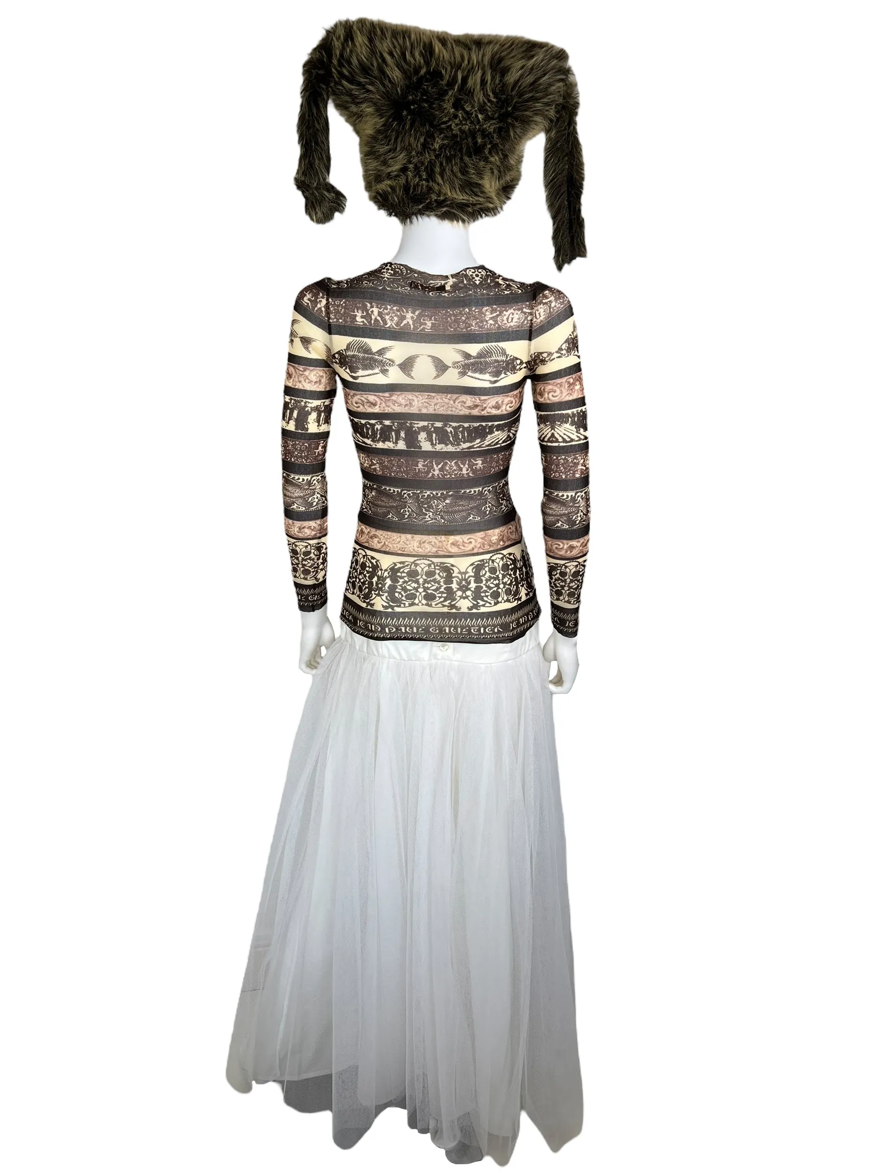 Jean Paul Gaultier S/S 1998 X-Ray top