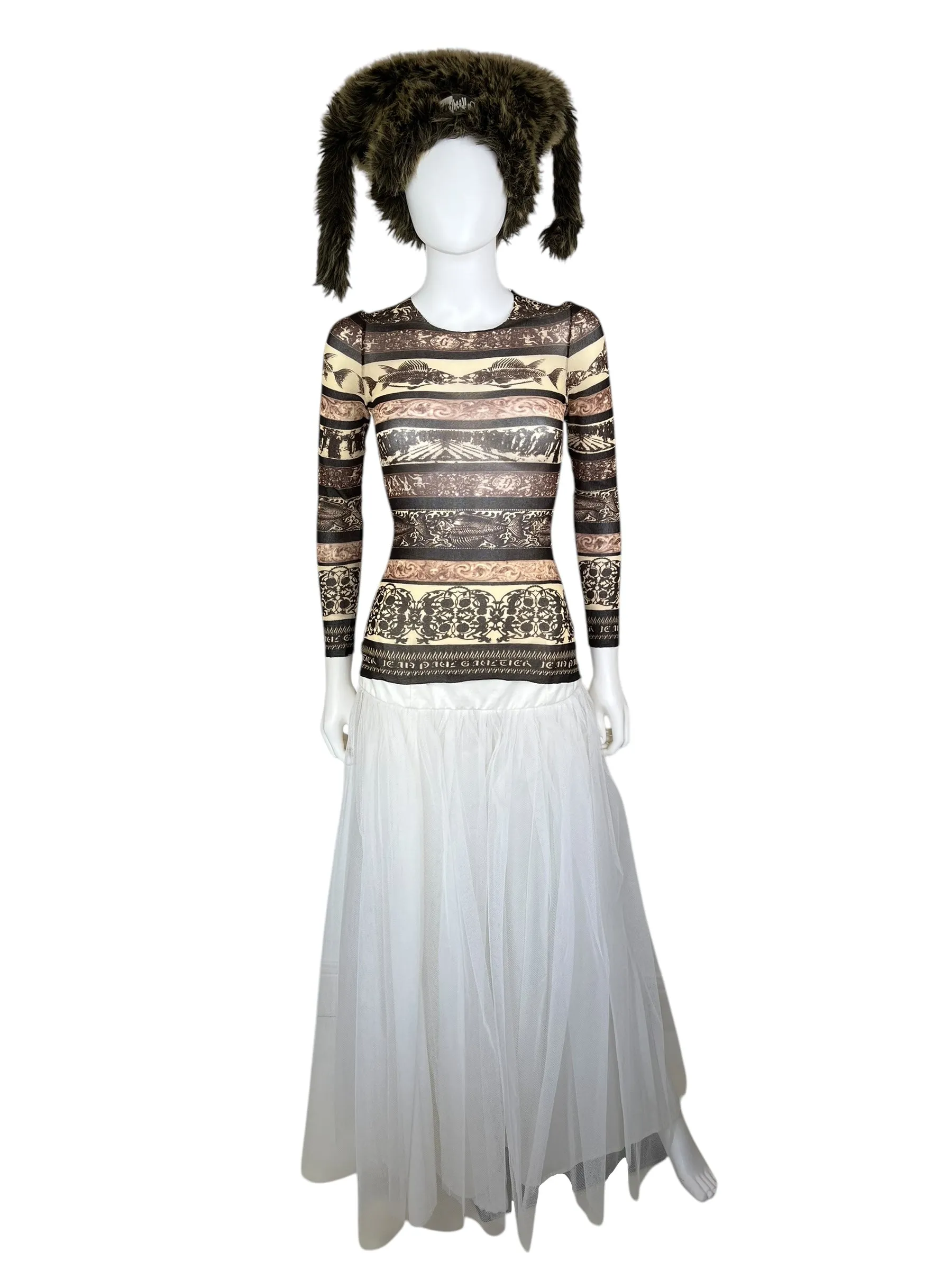 Jean Paul Gaultier S/S 1998 X-Ray top