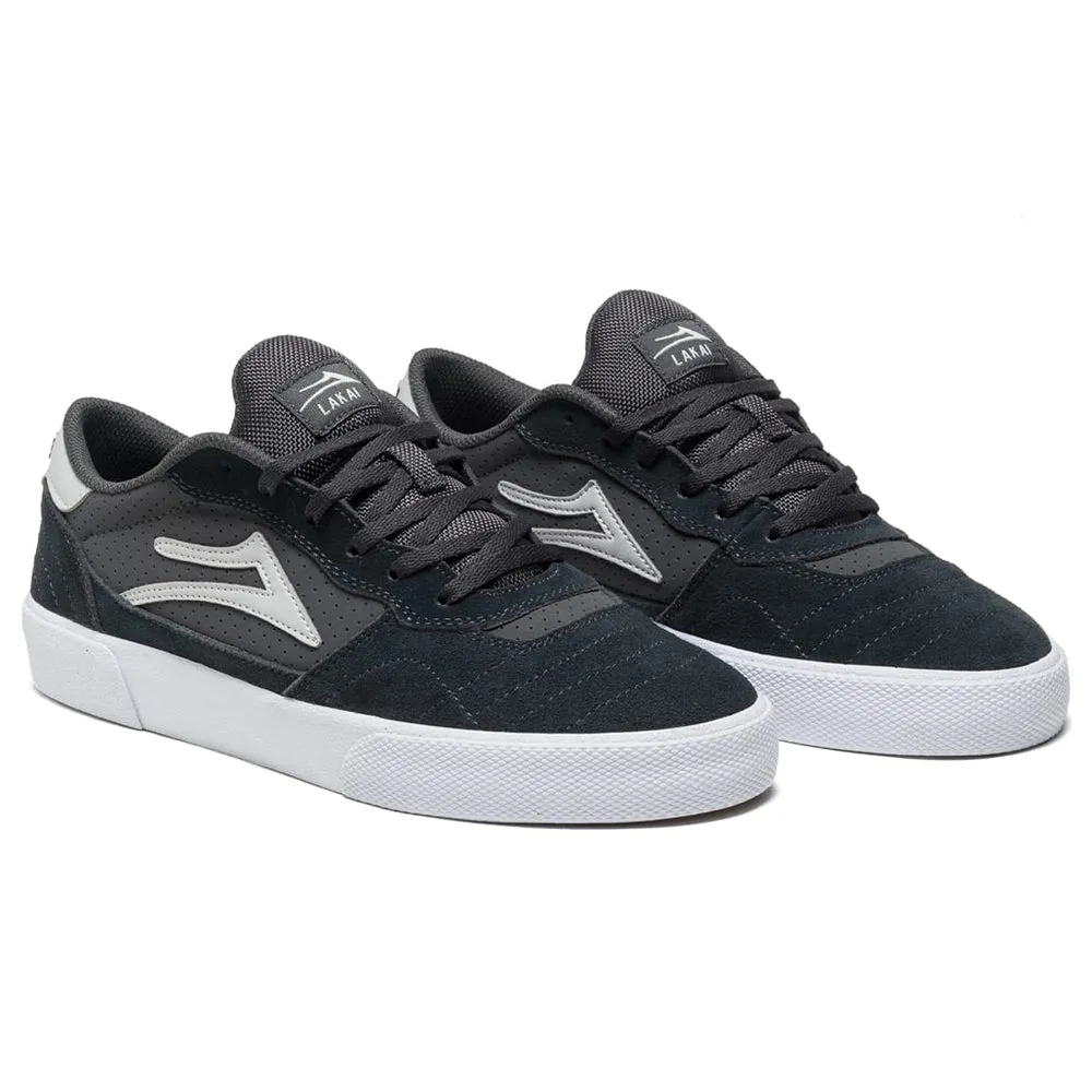 LAKAI CAMBRIDGE // CHARCOAL SUEDE