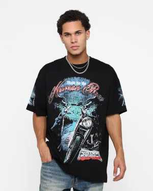 Loiter Midnight Route T-Shirt Black