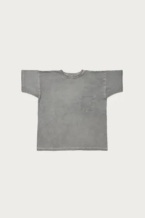 Lot. 601 Tee Shirt - Charcoal Dyed Gray