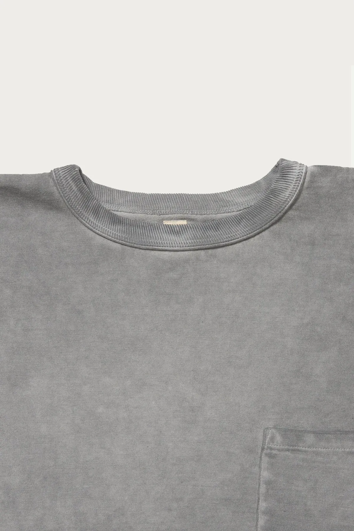 Lot. 601 Tee Shirt - Charcoal Dyed Gray