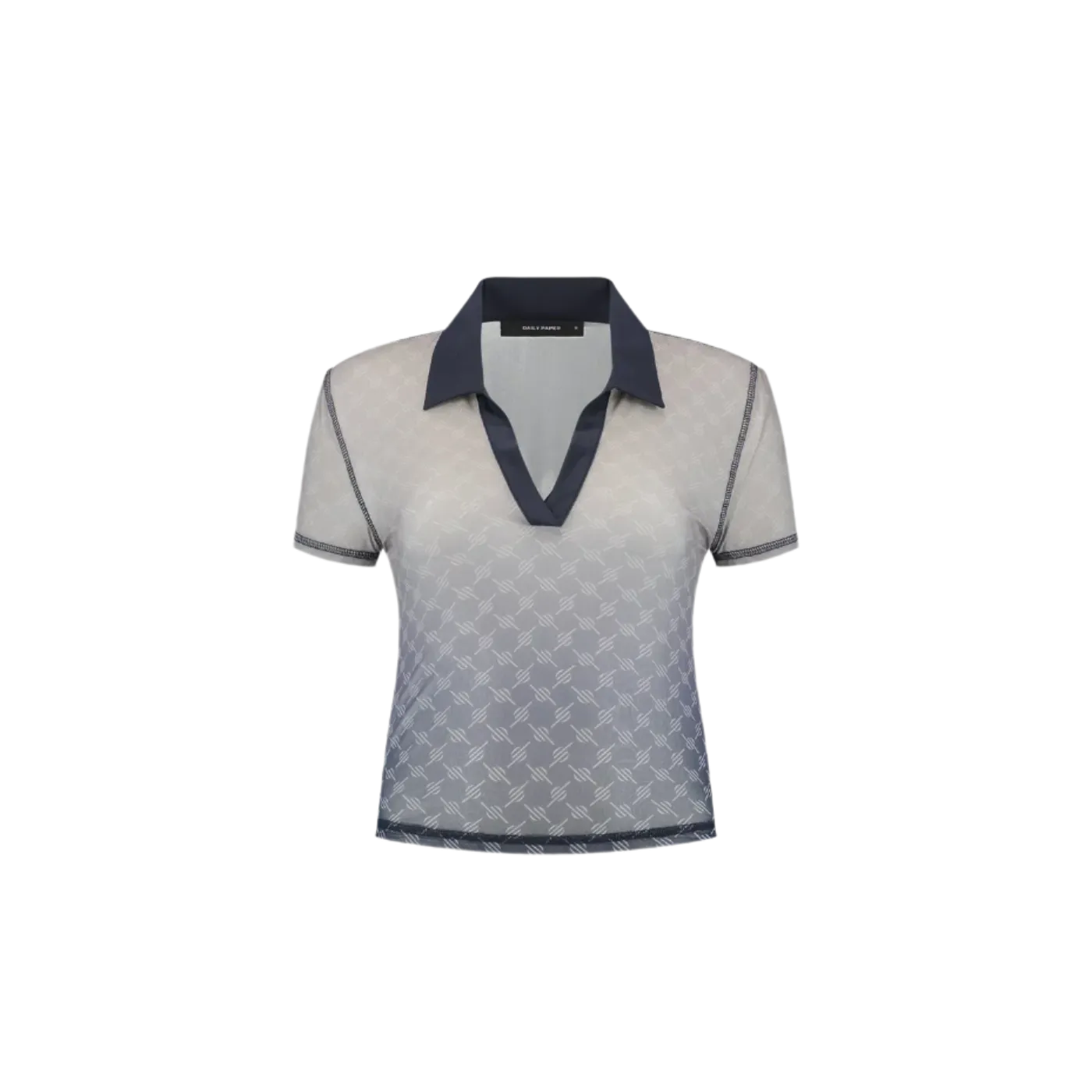 Mesh Monogram Polo