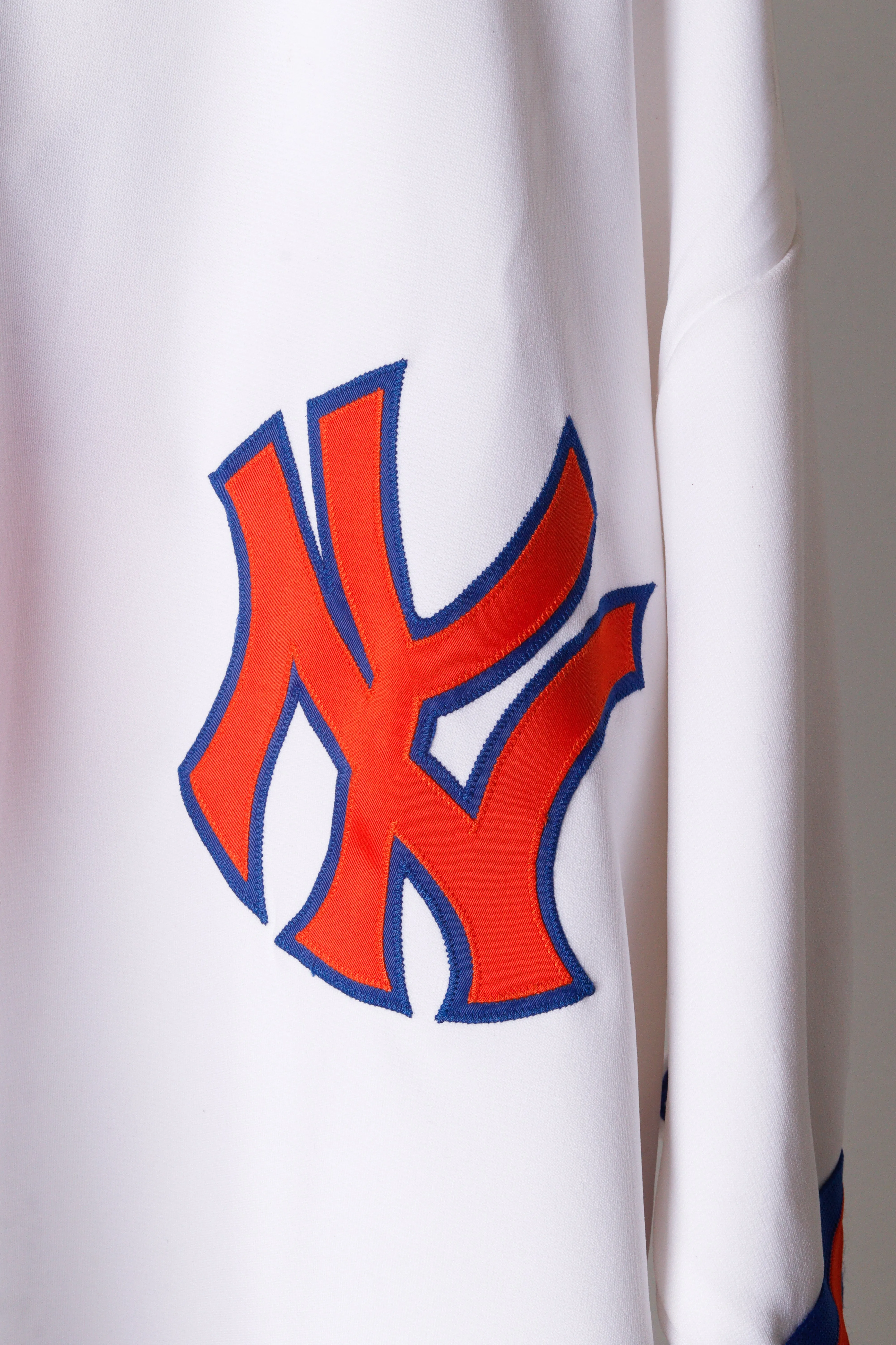 Mitchell & Ness '1969-70 New York Knicks Home' Warm Up Snap Shirt