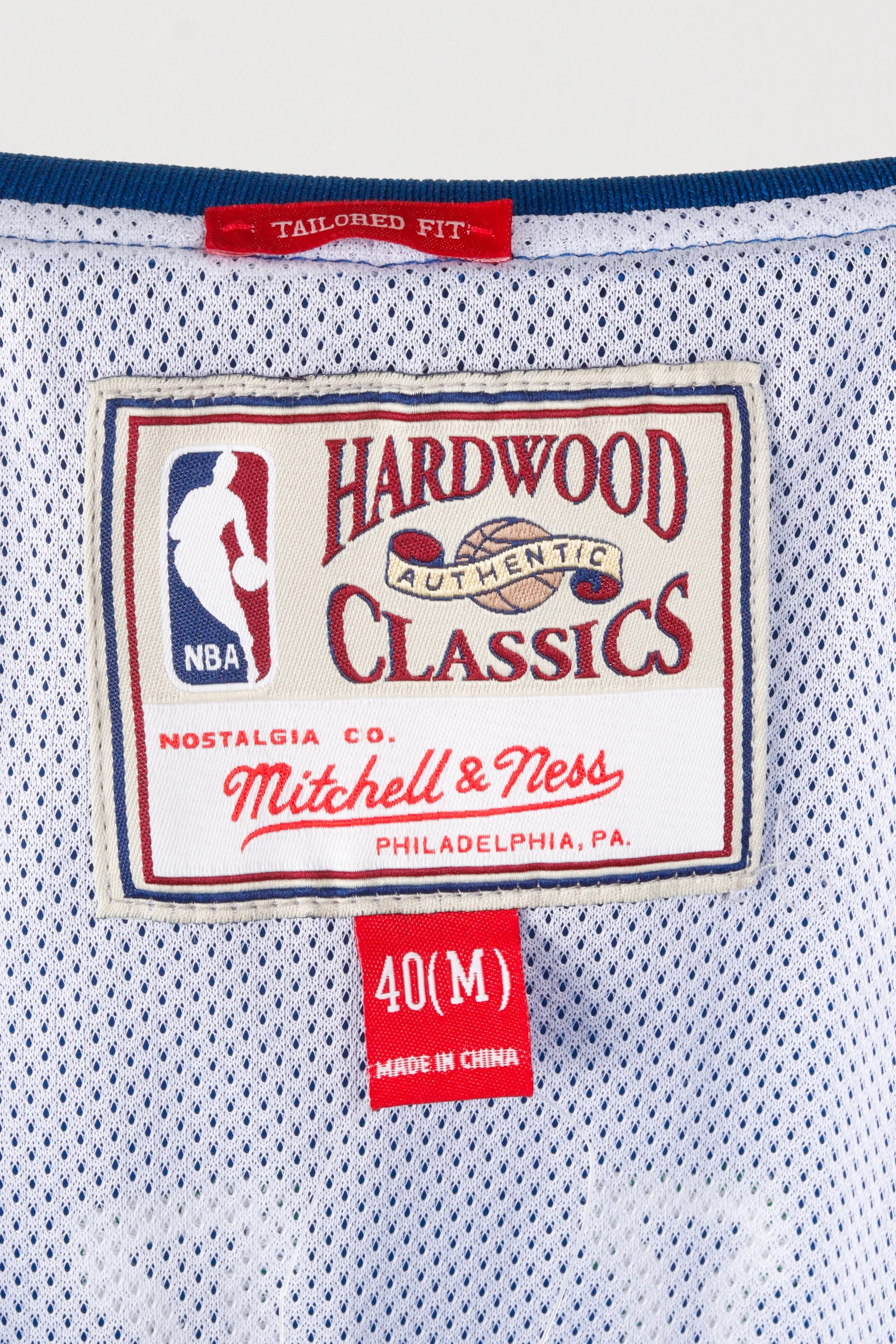 Mitchell & Ness '1996-97 Dallas Mavericks Away' Authentic Warm Up Jacket (2012)