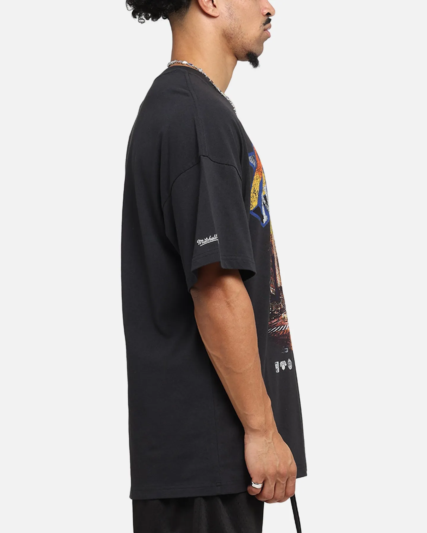 Mitchell & Ness New York Knicks The Garden T-Shirt Faded Black