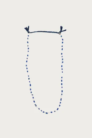 Murano Dead Stock Beads Necklace - Blue