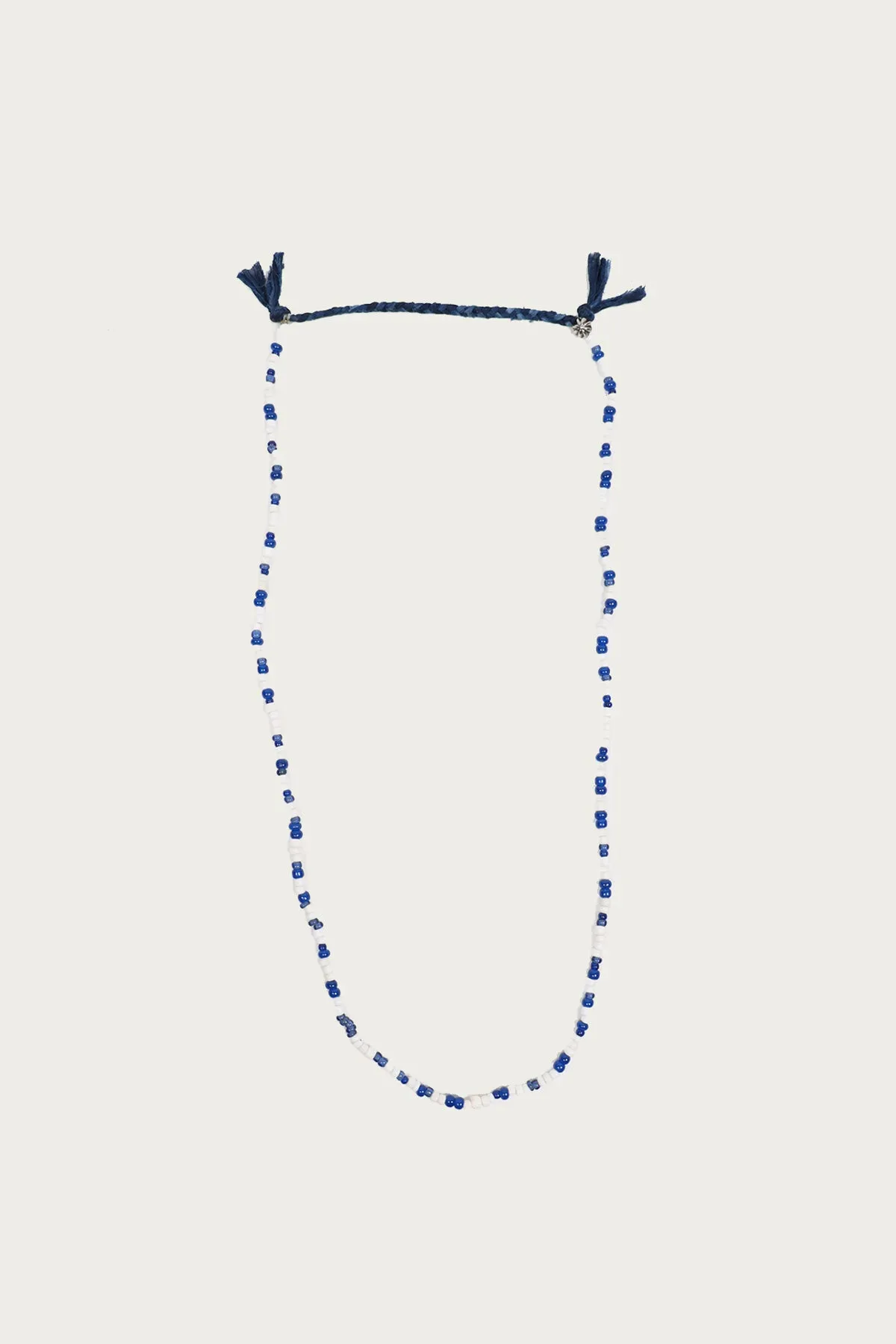 Murano Dead Stock Beads Necklace - Blue