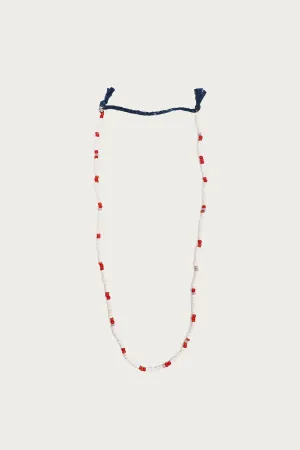 Murano Dead Stock Beads Necklace - Red