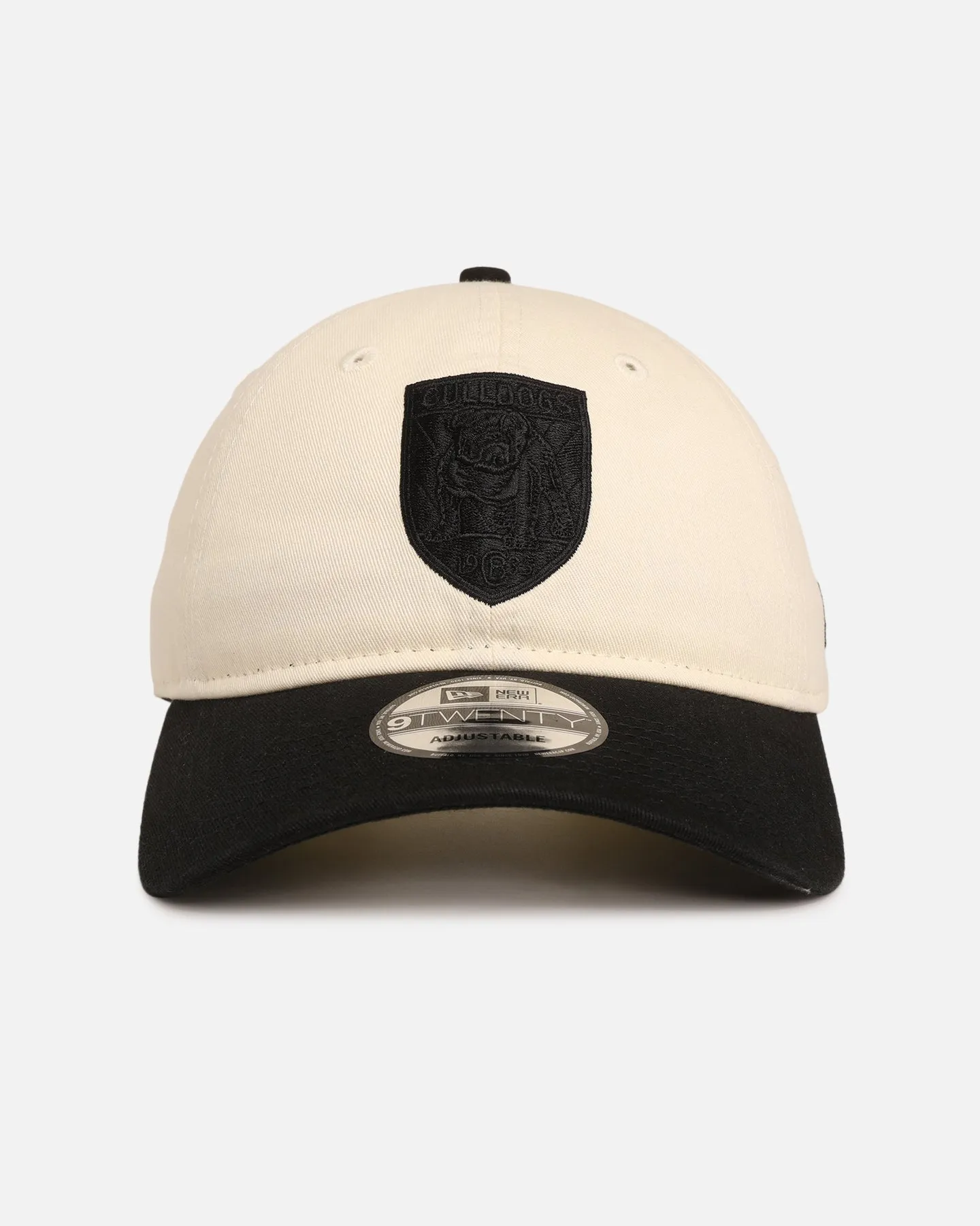 New Era Canterbury-Bankstown Bulldogs 'NRL Two Tone' 9TWENTY Strapback Chrome White/Black