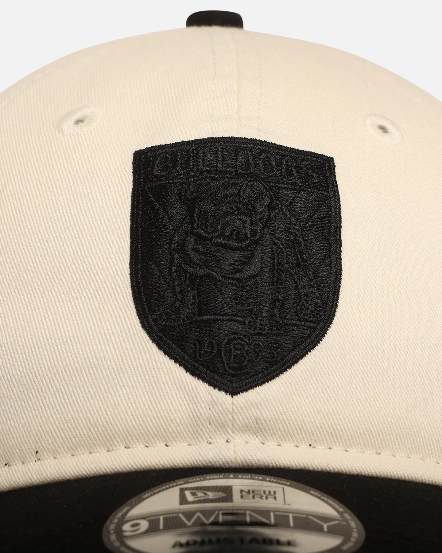 New Era Canterbury-Bankstown Bulldogs 'NRL Two Tone' 9TWENTY Strapback Chrome White/Black