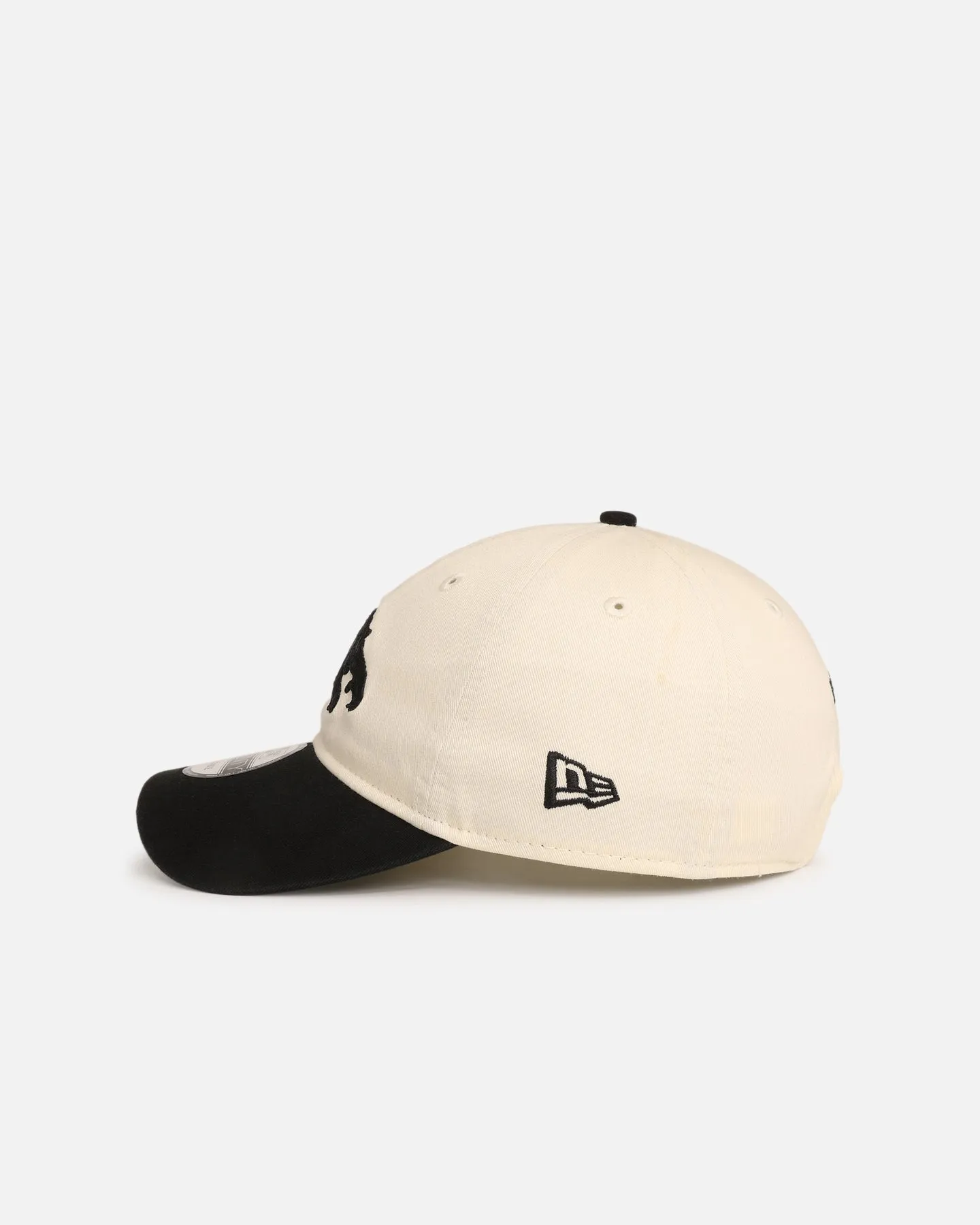 New Era Penrith Panthers 'NRL Two Tone' 9TWENTY Strapback Chrome White/Black