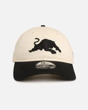 New Era Penrith Panthers 'NRL Two Tone' 9TWENTY Strapback Chrome White/Black