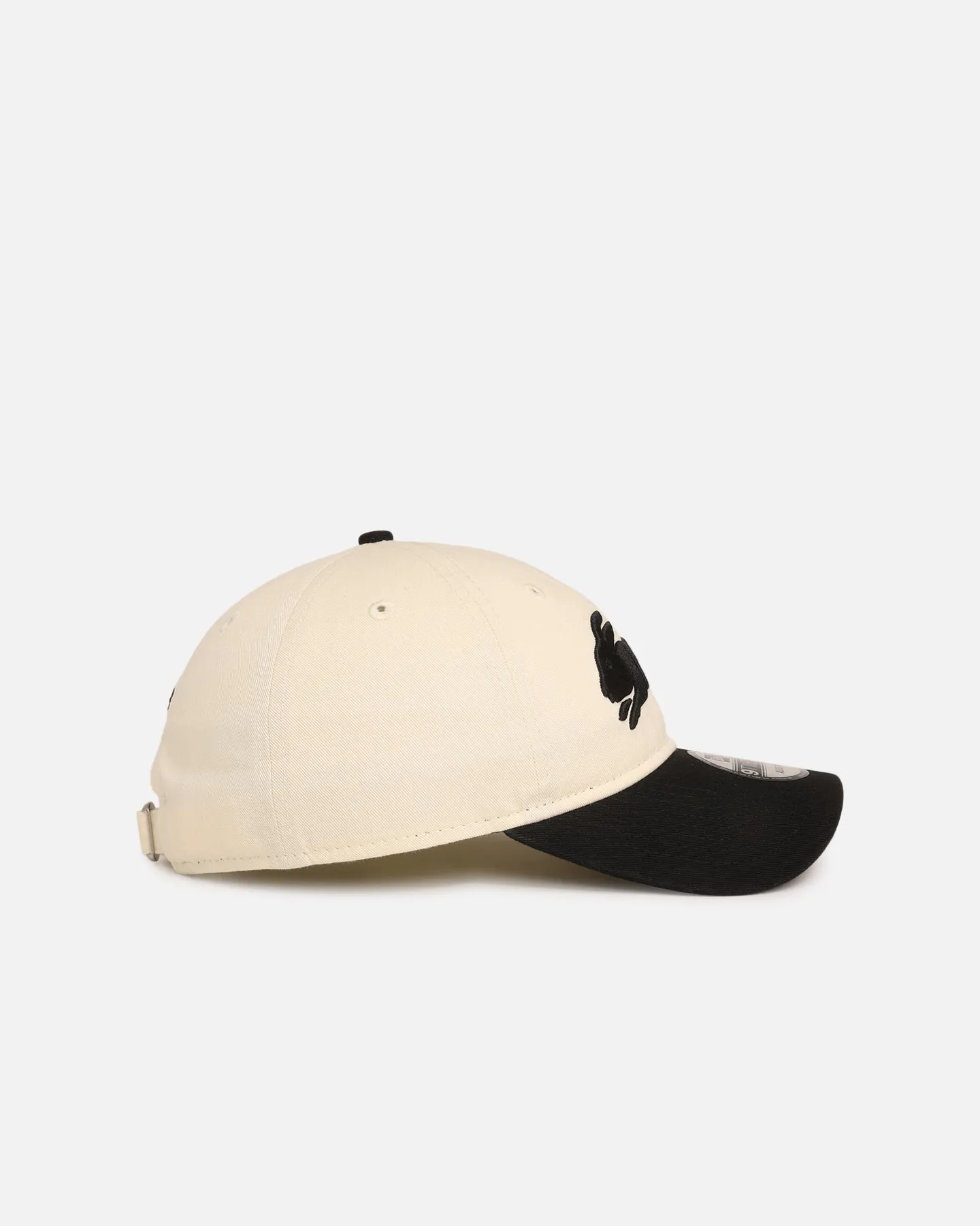New Era South Sydney Rabbitohs 'NRL Two Tone' 9TWENTY Strapback Chrome White/Black